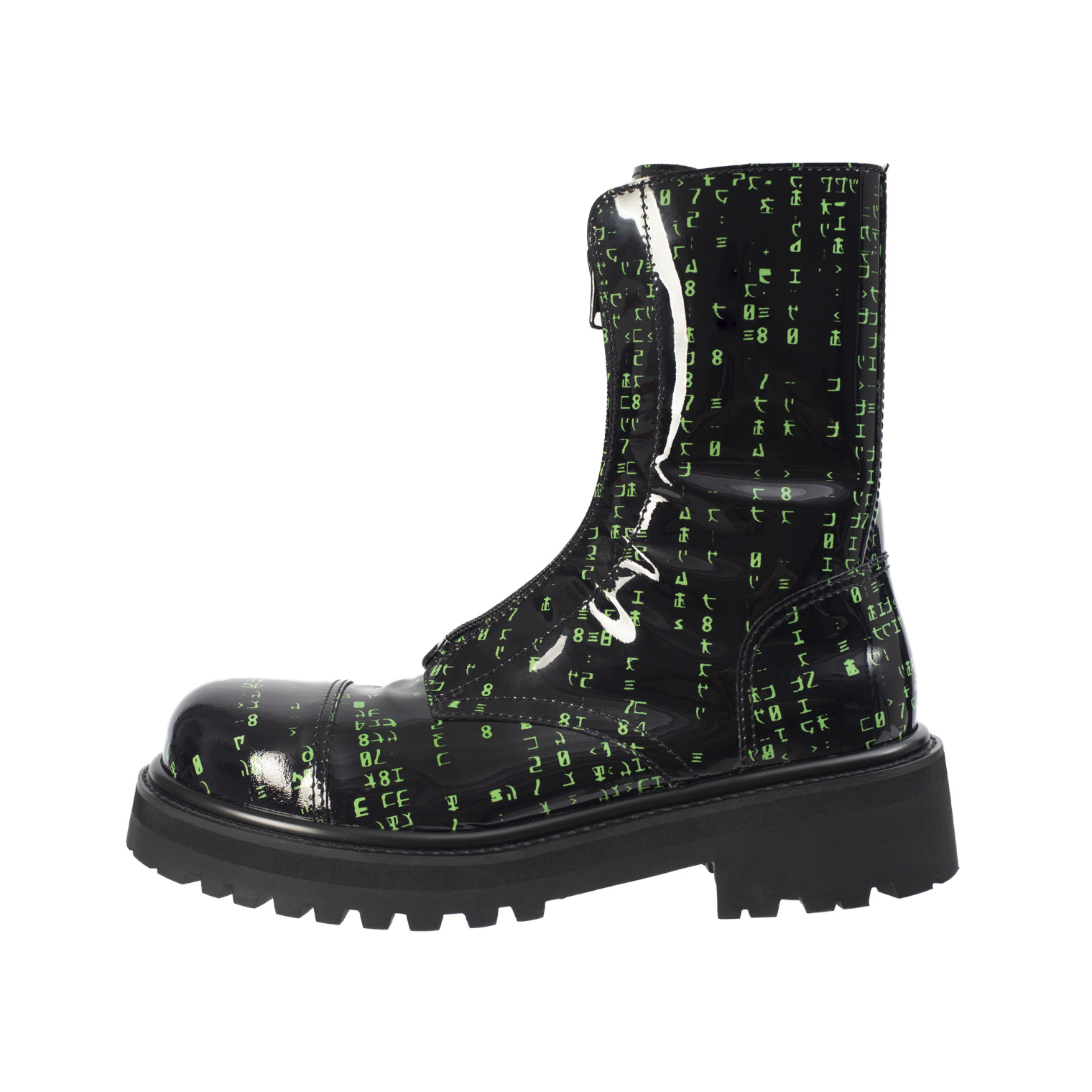 VETEMENTS Matrix BOOTS WITH ZIPPER