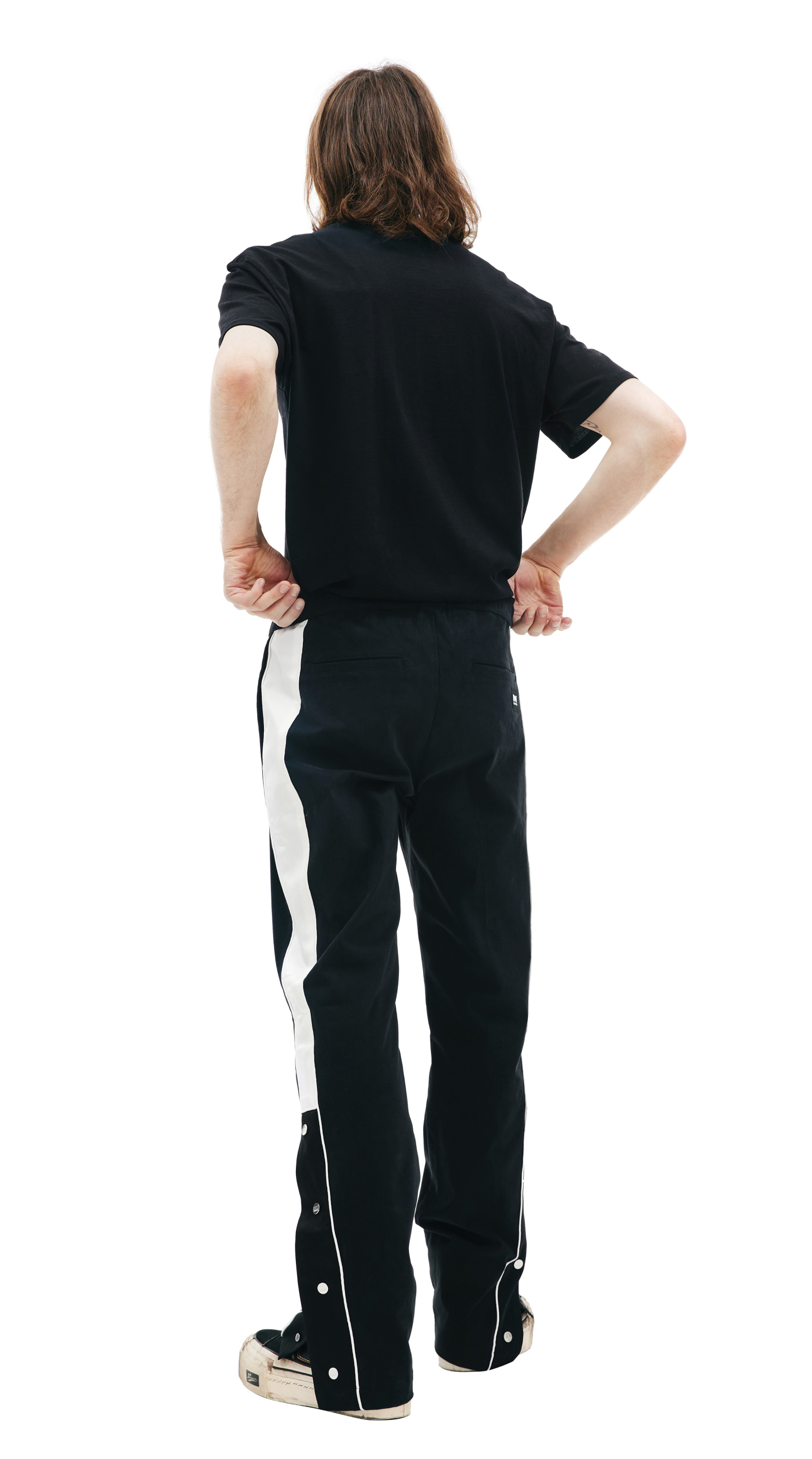 Nahmias Black drawstring sweatpants