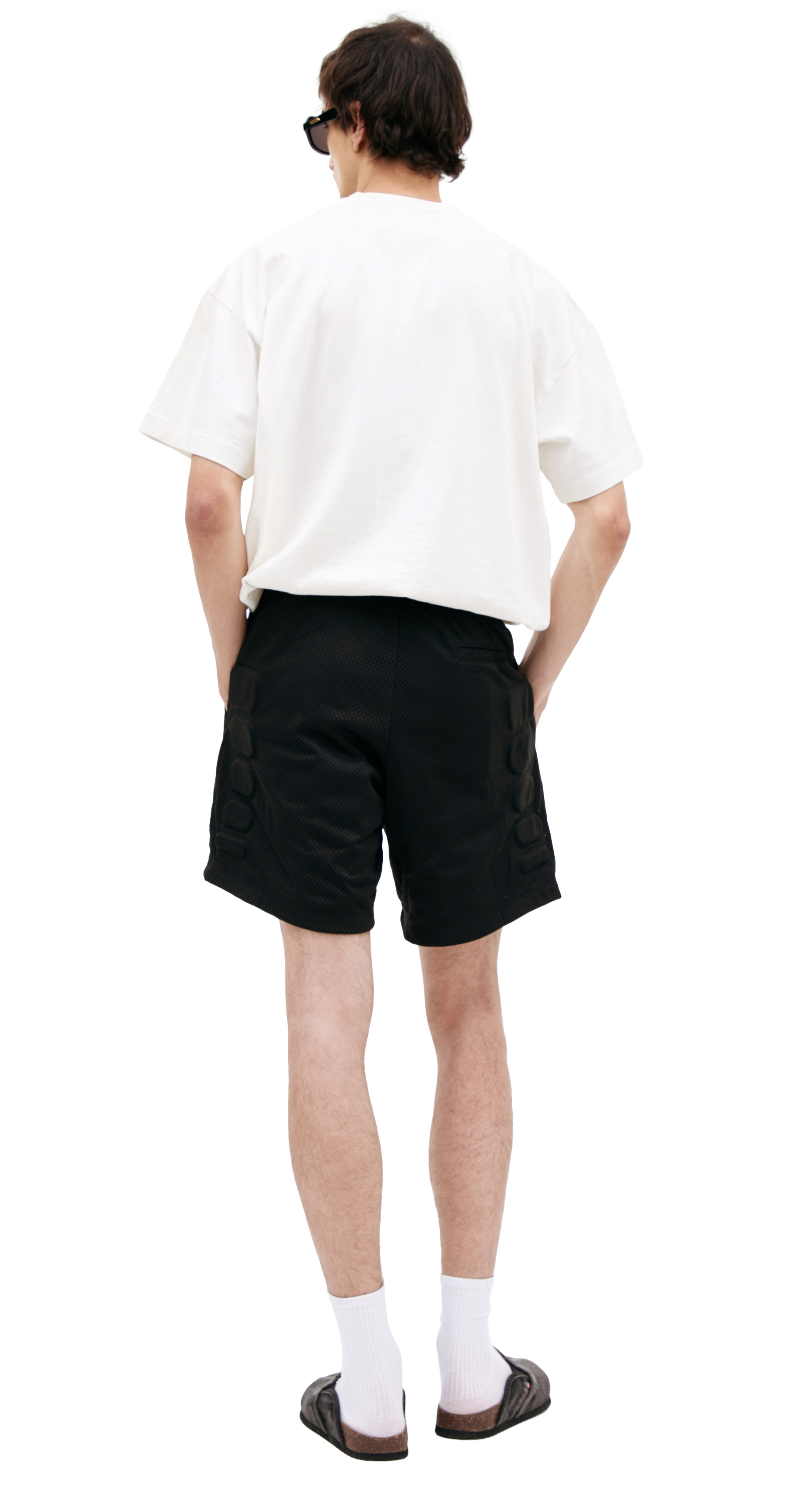 Satoshi Nakamoto Black logo shorts