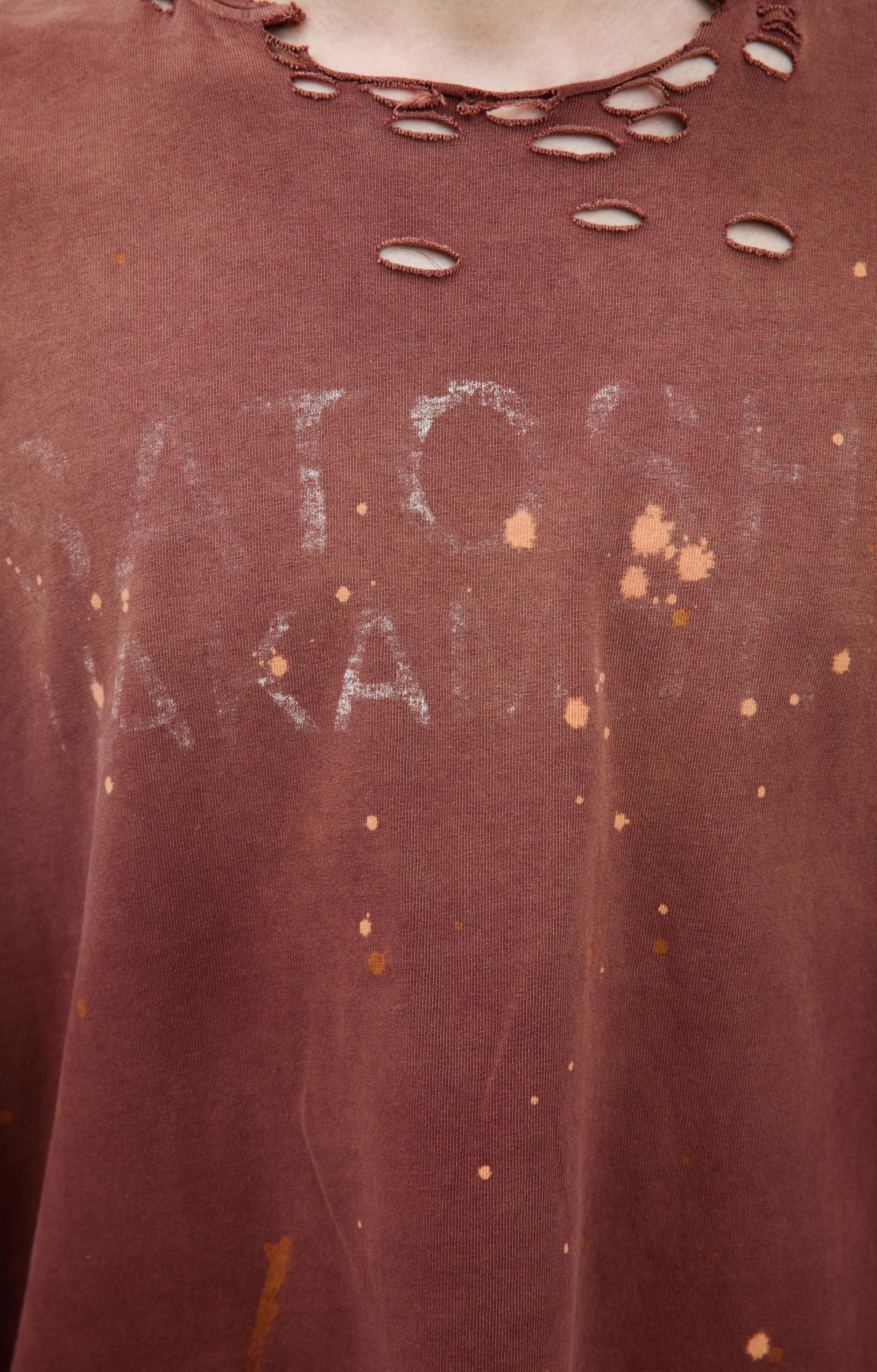 Satoshi Nakamoto Paint effect T-shirt