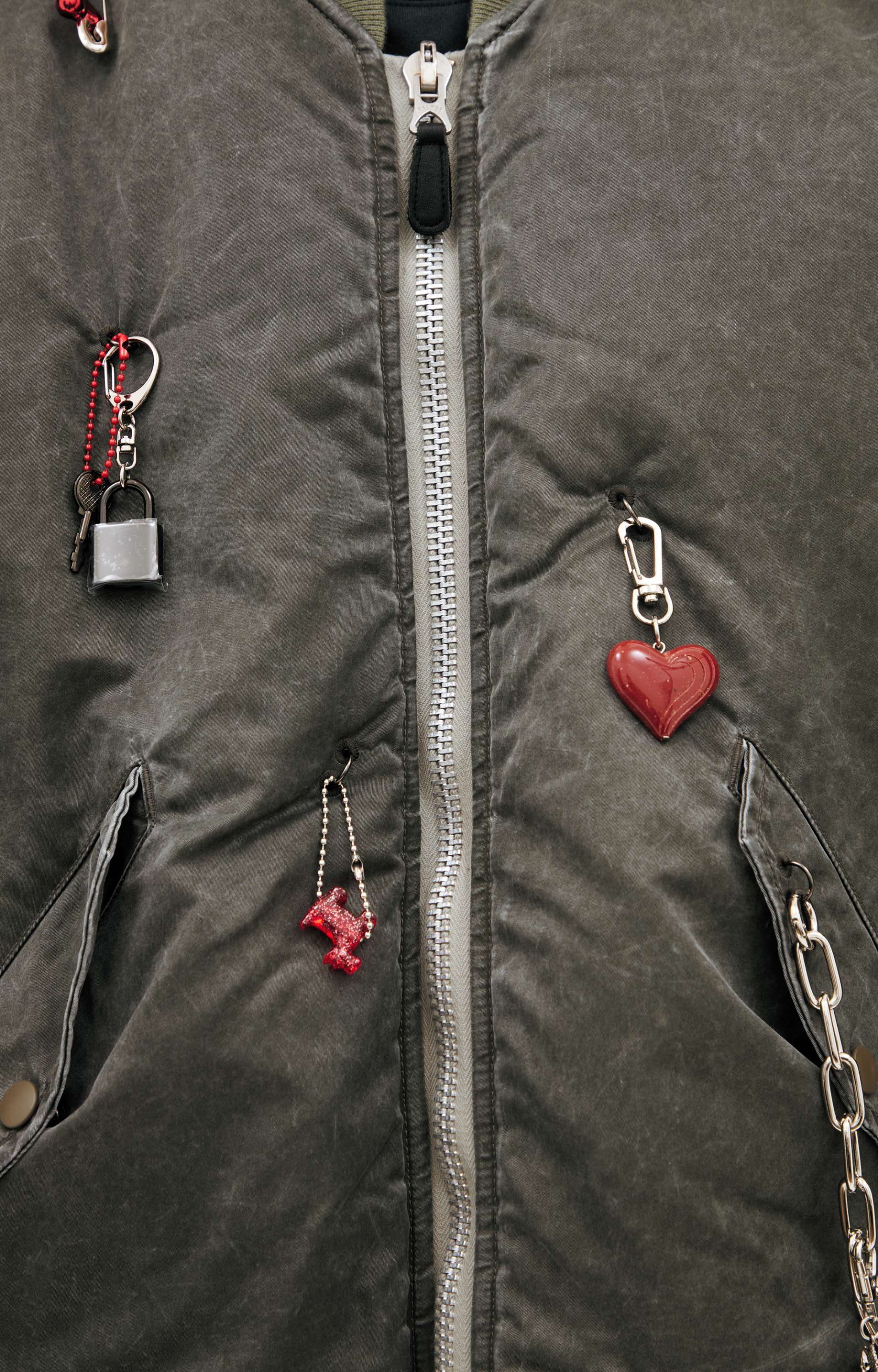Doublet Key Chain Bomber Jacket