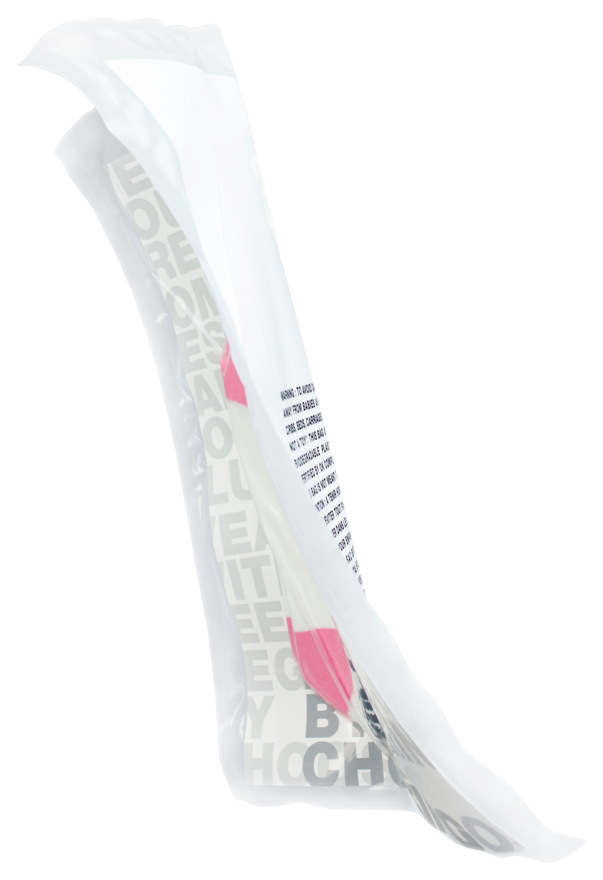 Comme des Garcons White logo socks