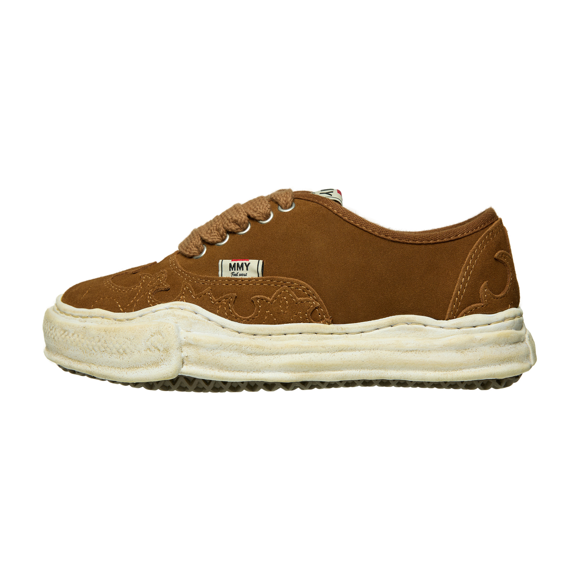 Maison Mihara Yasuhiro Brown Baker Suede Sneakers