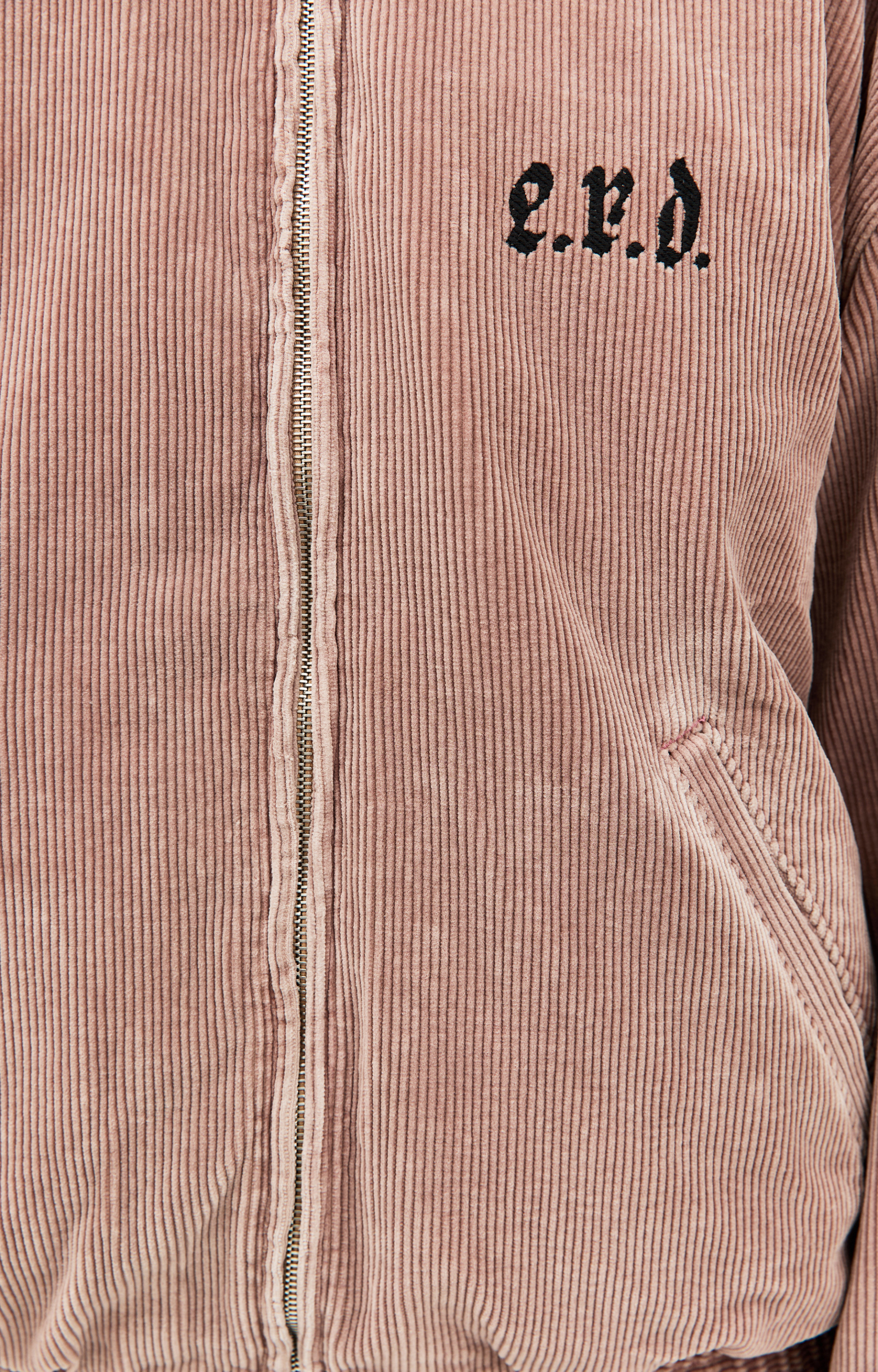 Enfants Riches Déprimés Embroidered Corduroy Jacket