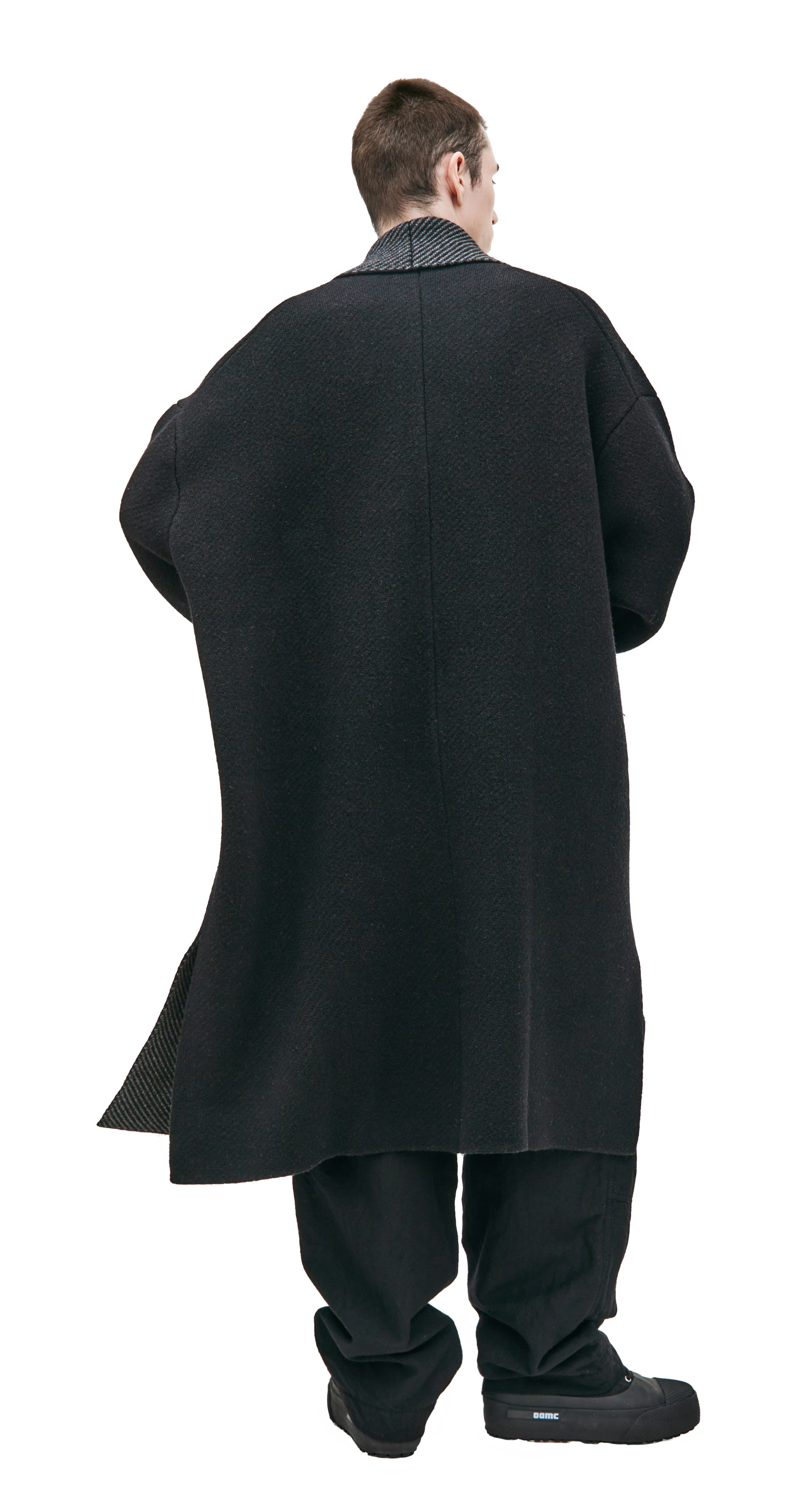 The Viridi-Anne Oversized wool coat