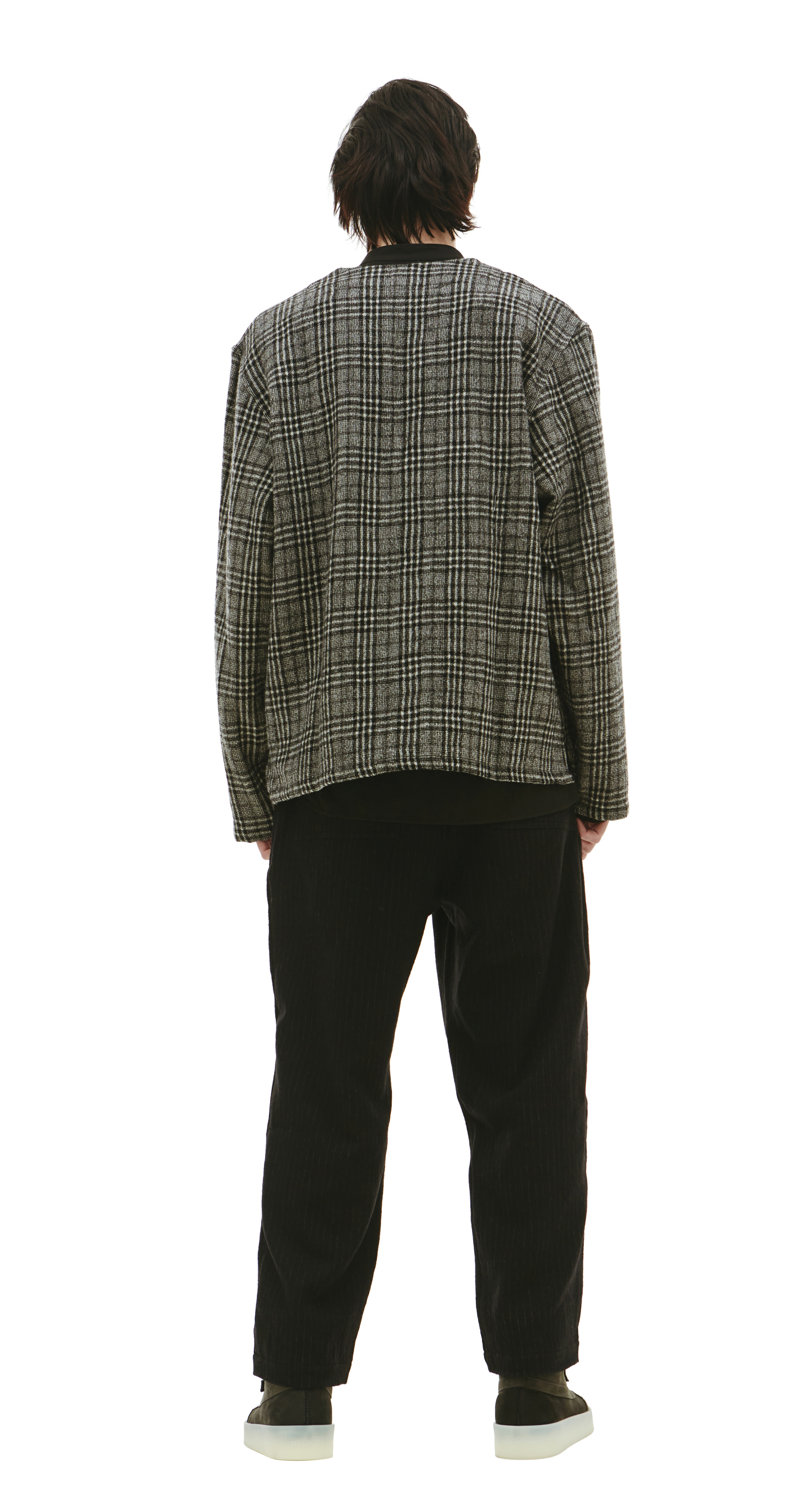 BTFL Wool checked cardigan