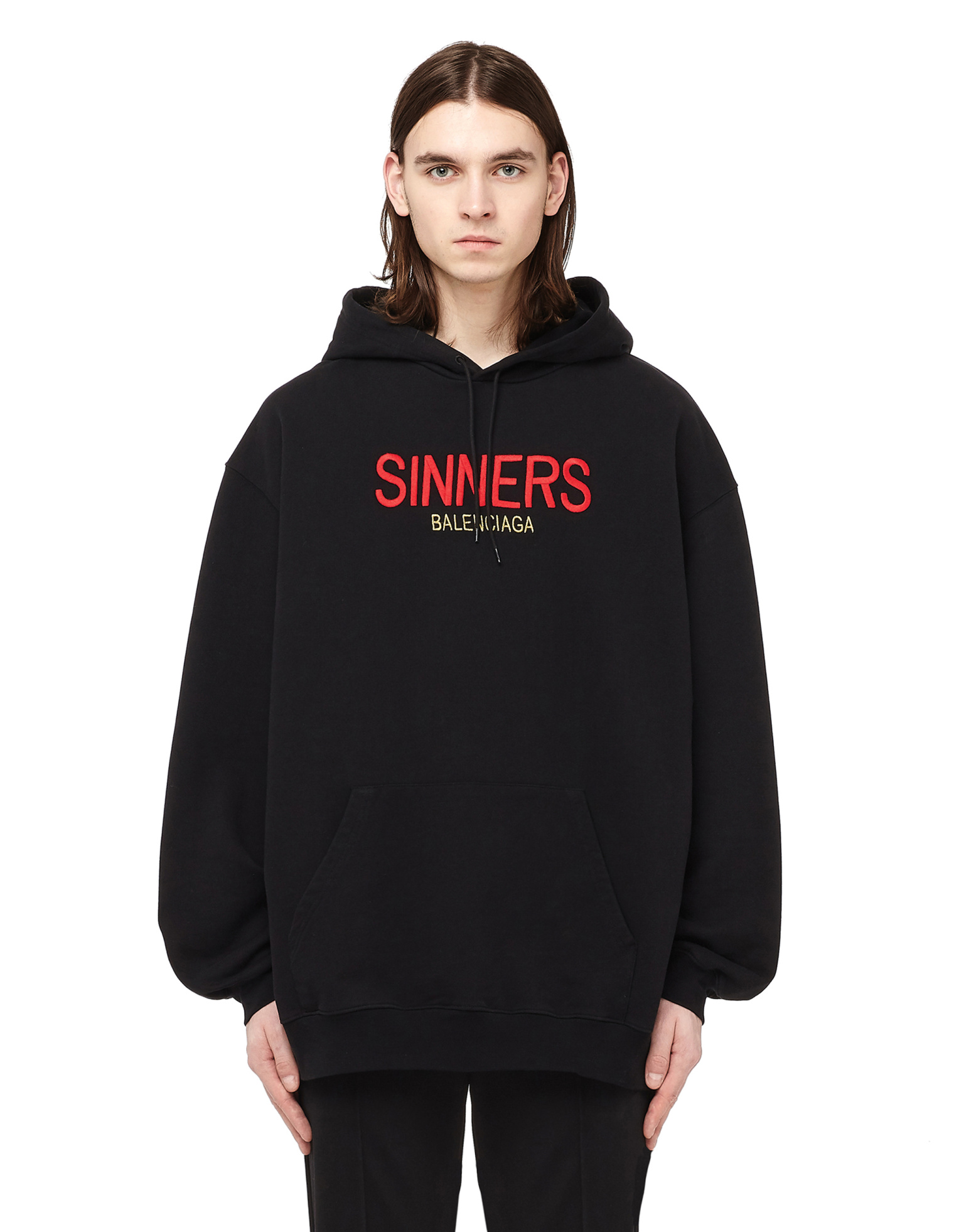 Balenciaga Sinners Cotton Hoodie