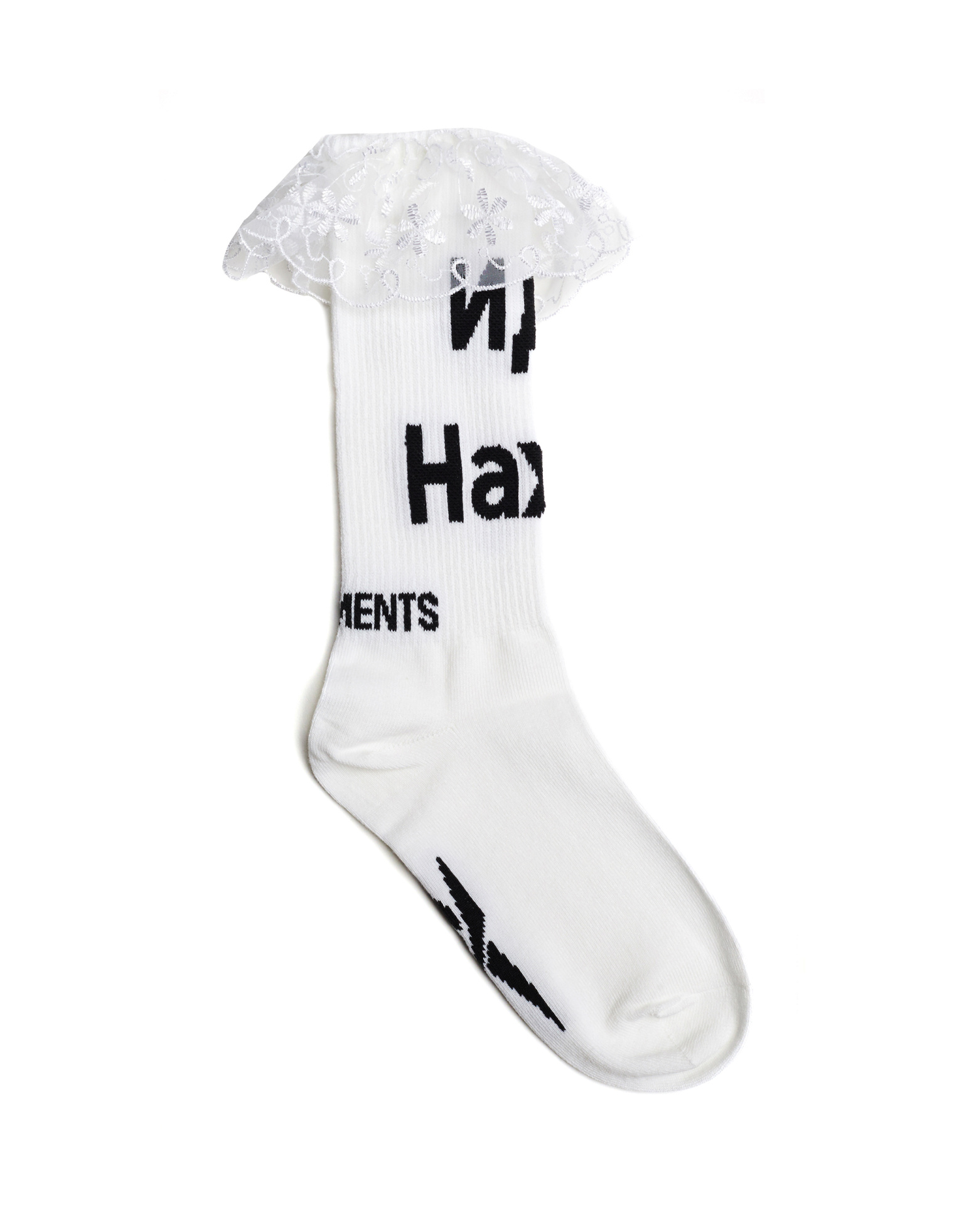 VETEMENTS White Ruffled Socks