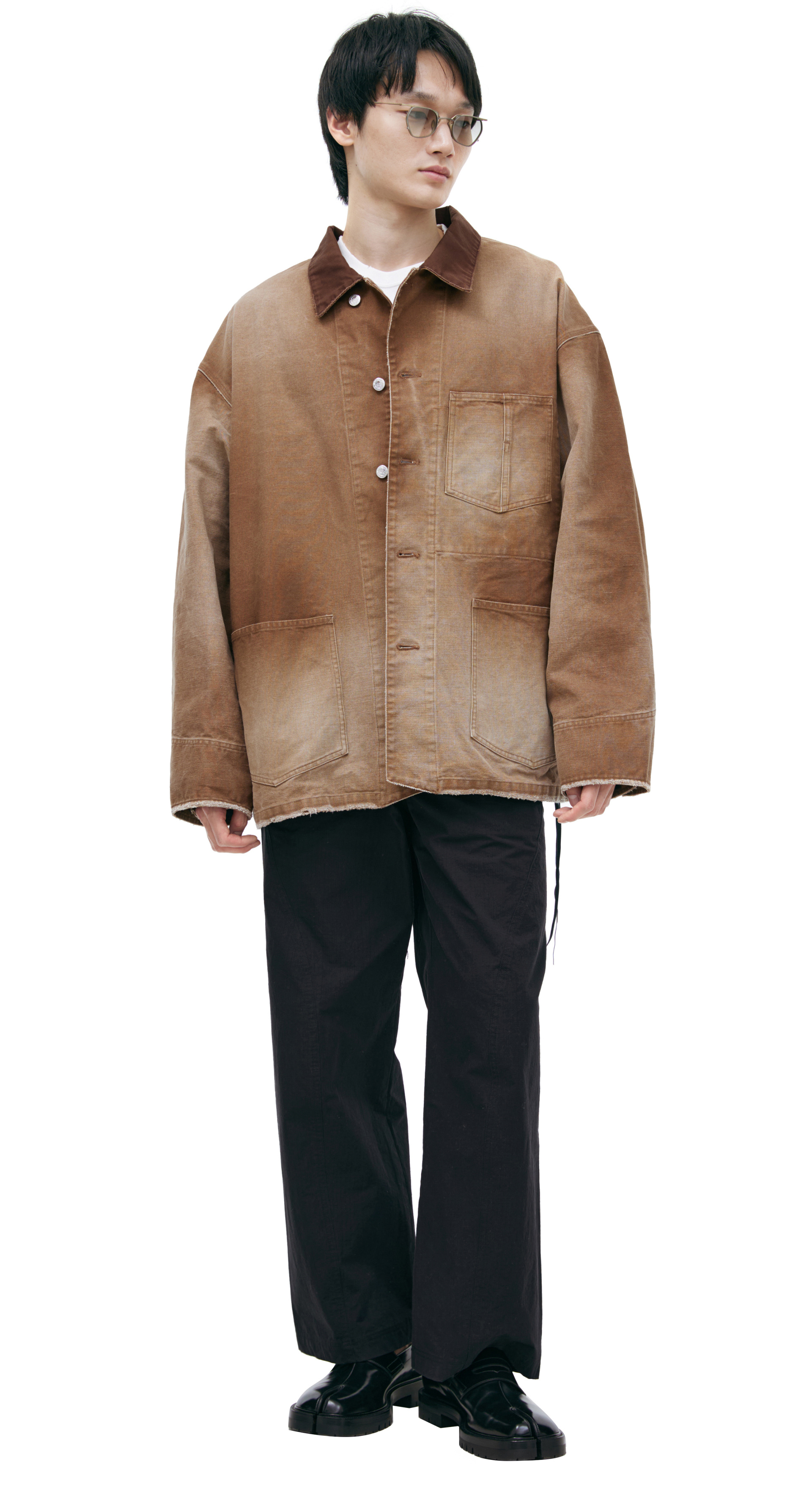 Mastermind WORLD Jacket with a turn-down collar