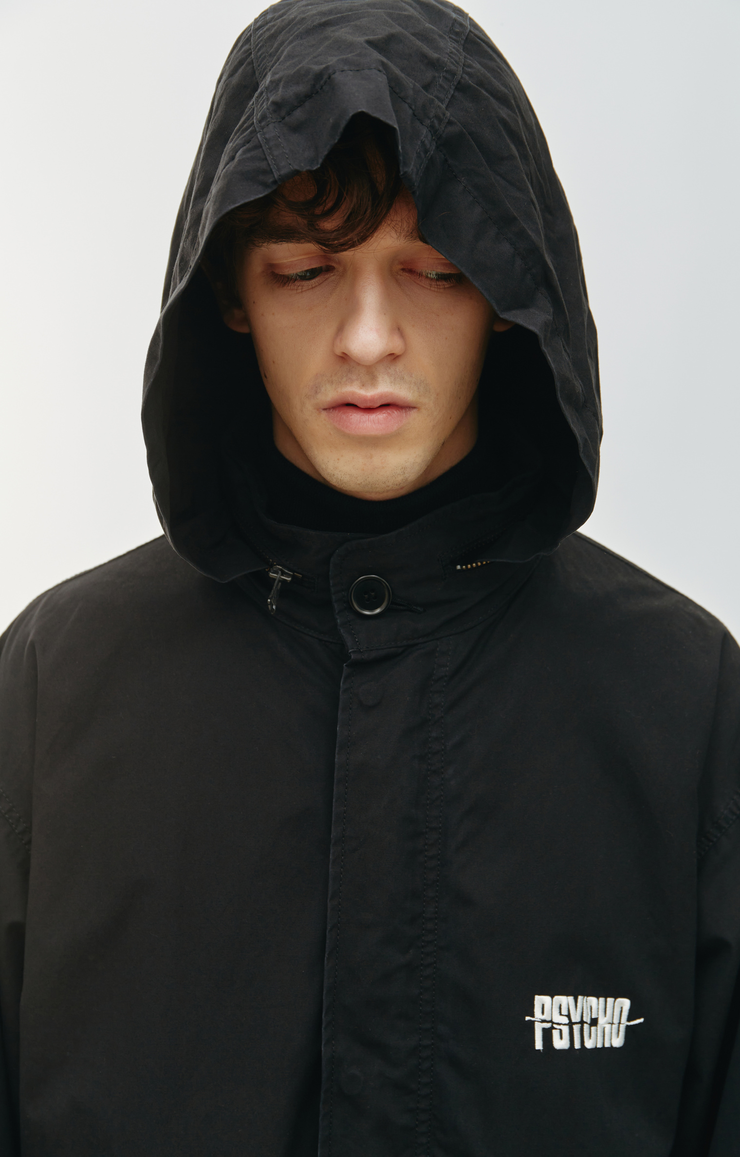 Undercover Psycho patch parka