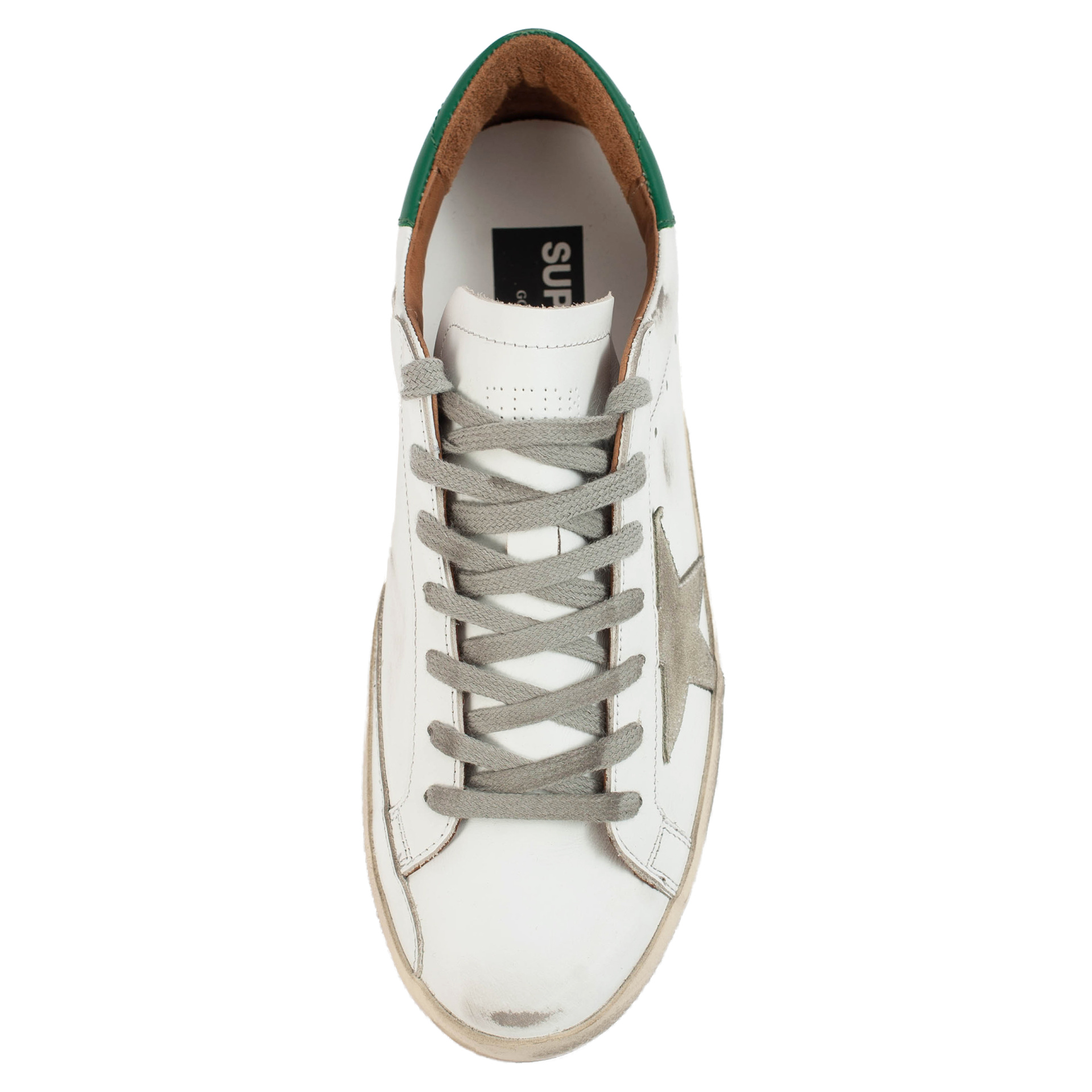Golden Goose Superstar White Leather Sneakers