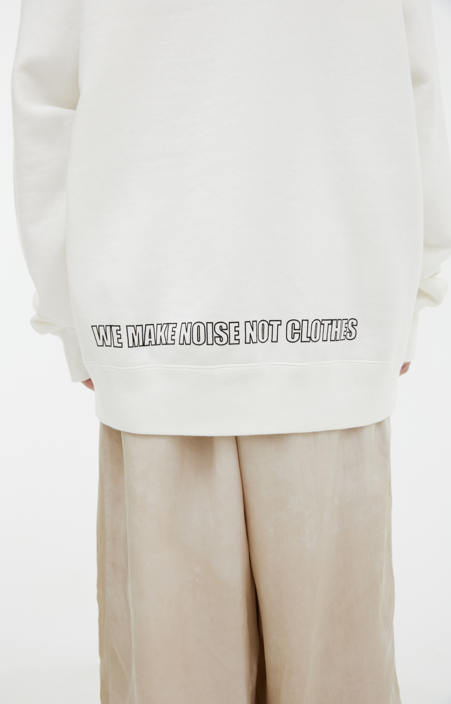 Undercover White sweatshirt with print