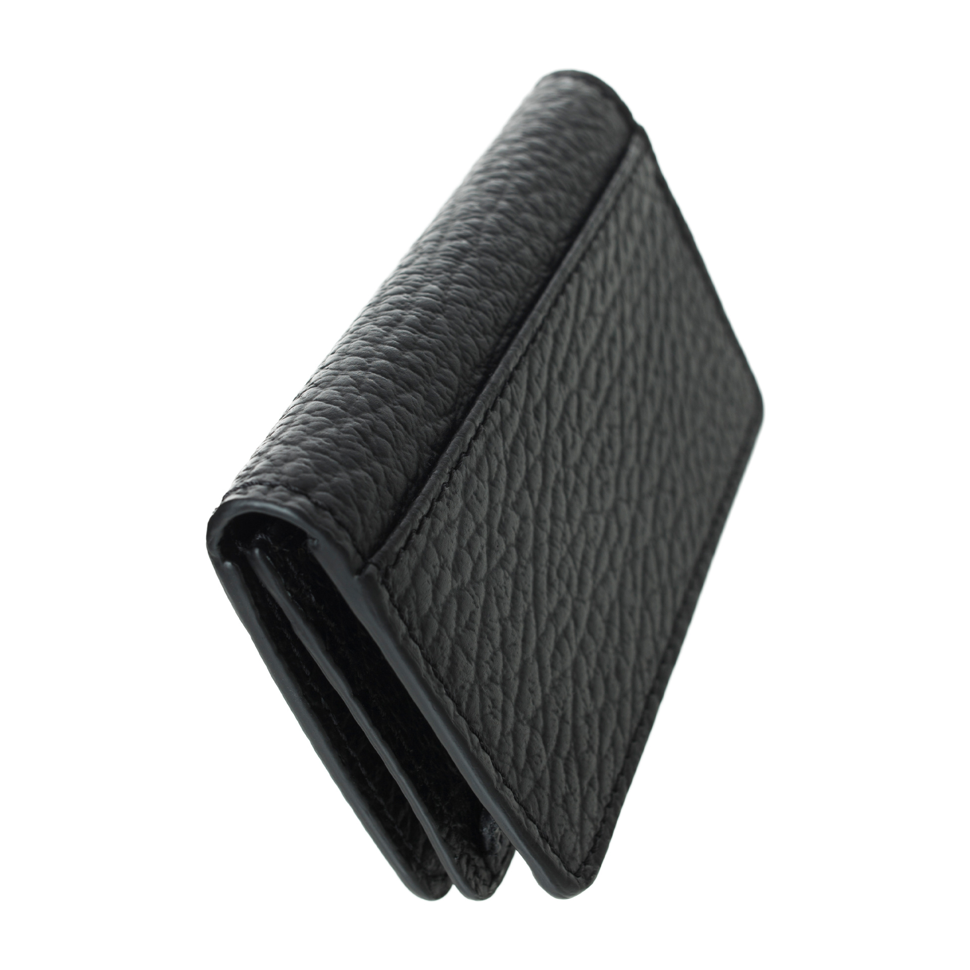 Maison Margiela Black Four Stitches Card Holder