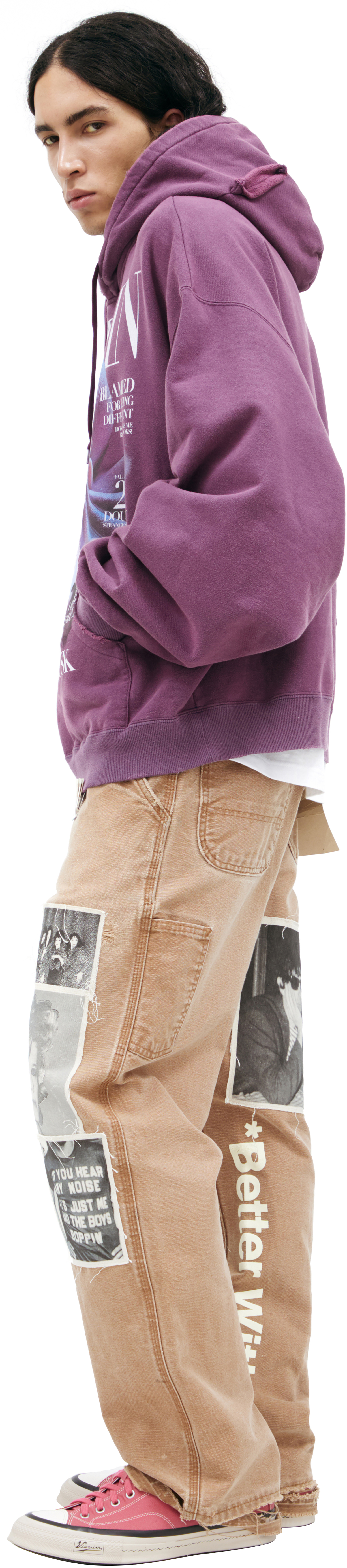 Doublet Purple Villain Hoodie