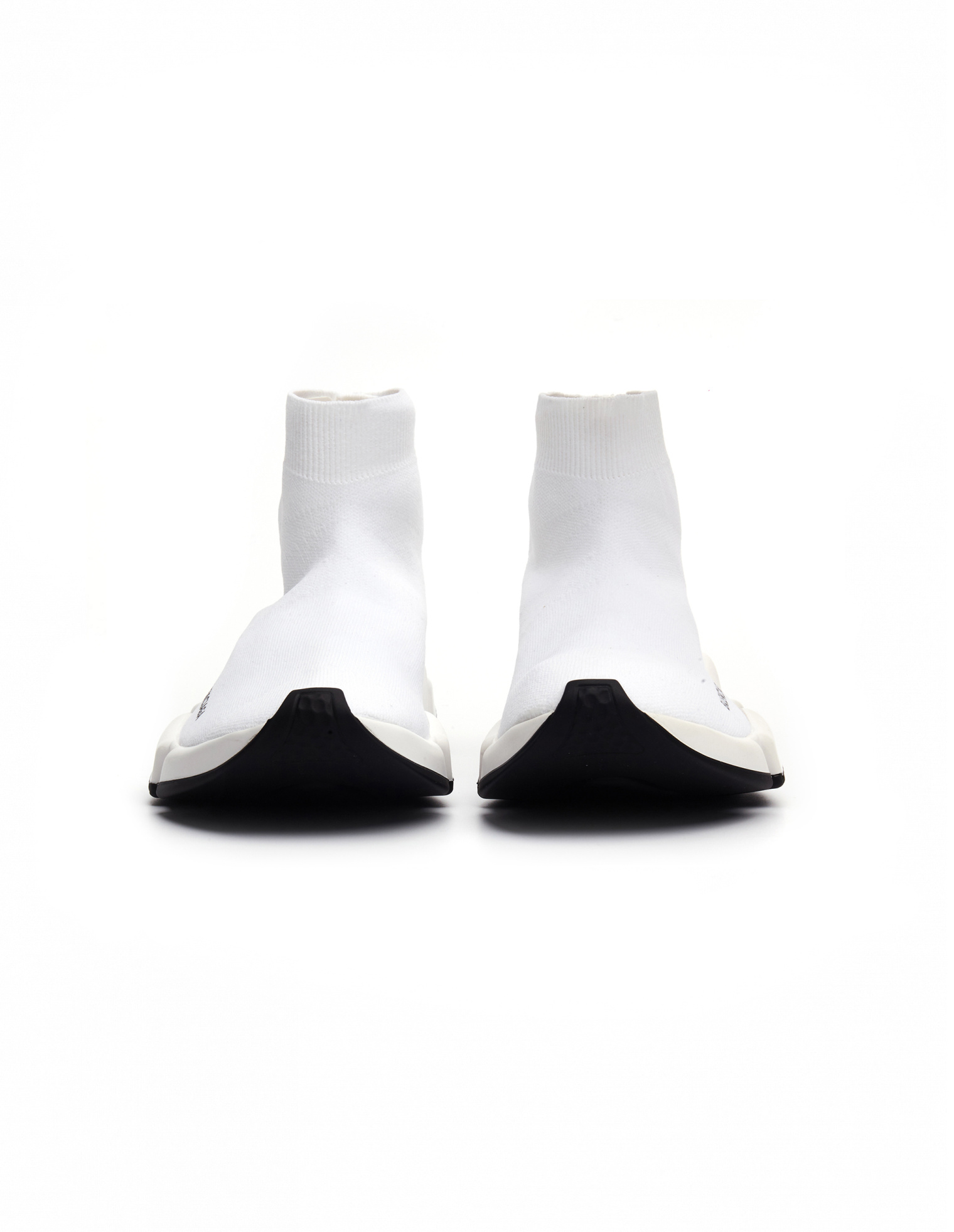 Balenciaga White Speed Trainer Sneakers