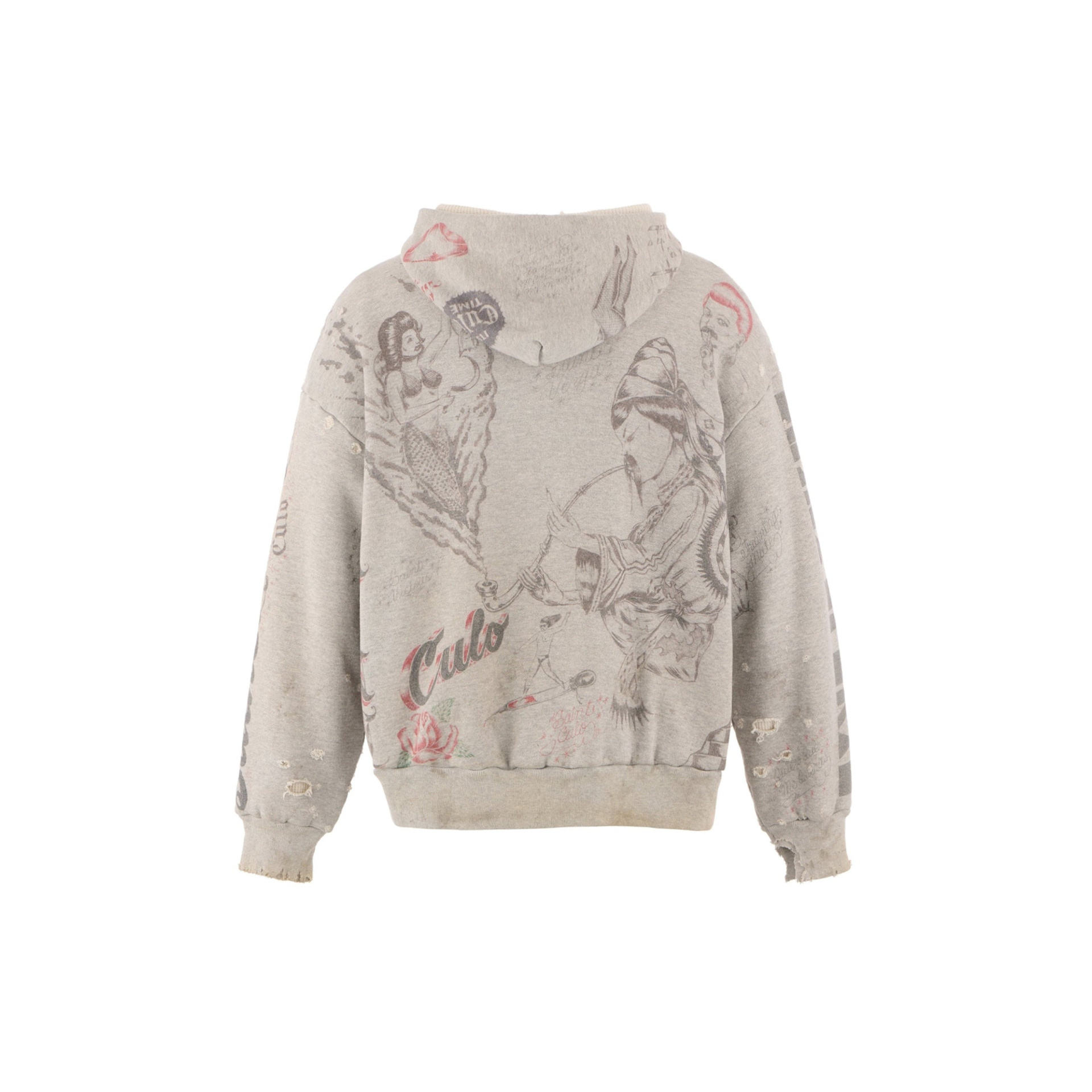 Saint Mxxxxxx x Alexis Ross Drawing Hoodie