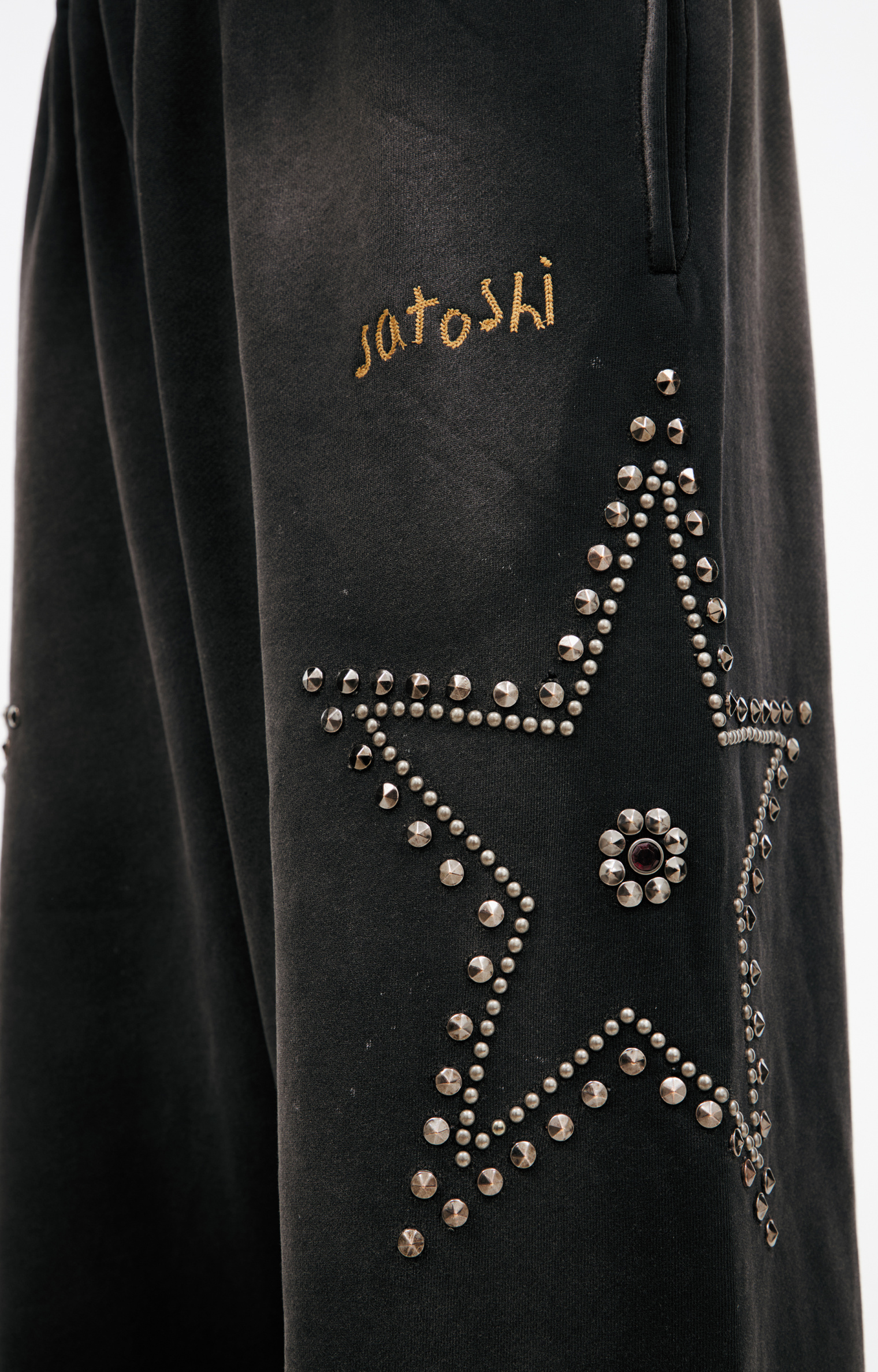 Satoshi Nakamoto Trousers with Logo