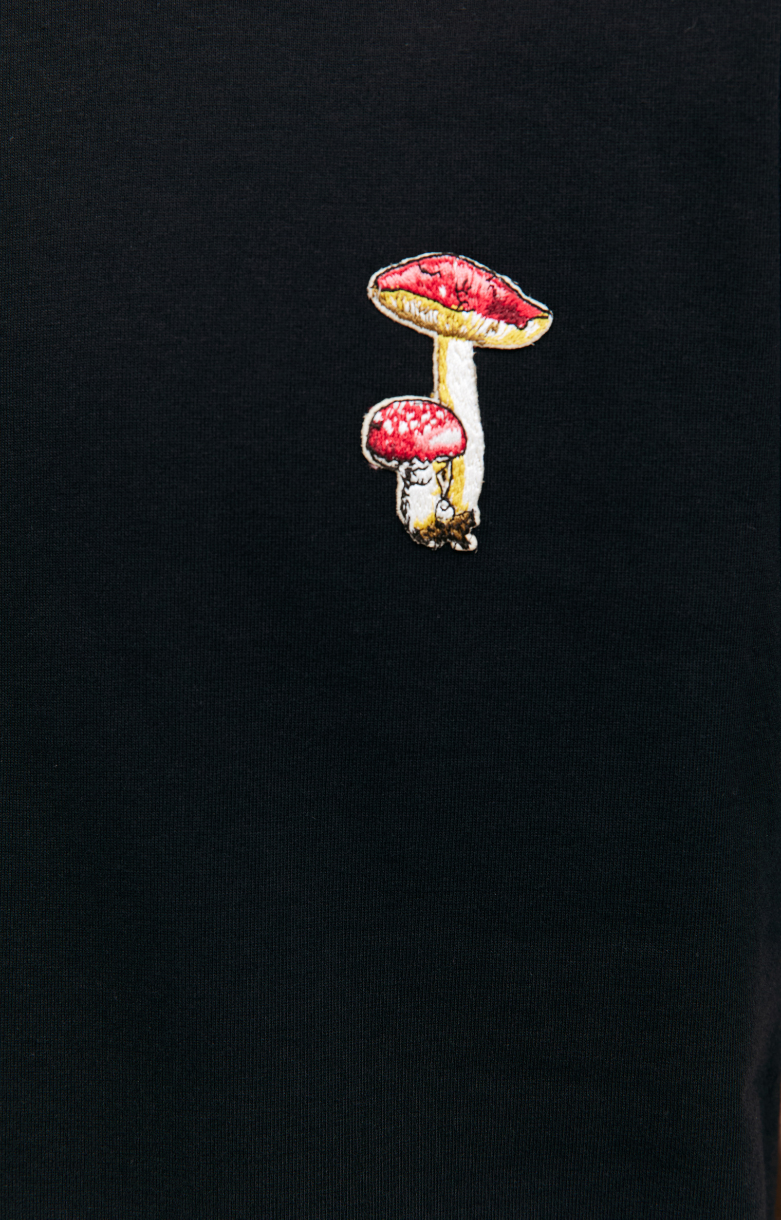 Jil Sander Mushroom embroidered t-shirt