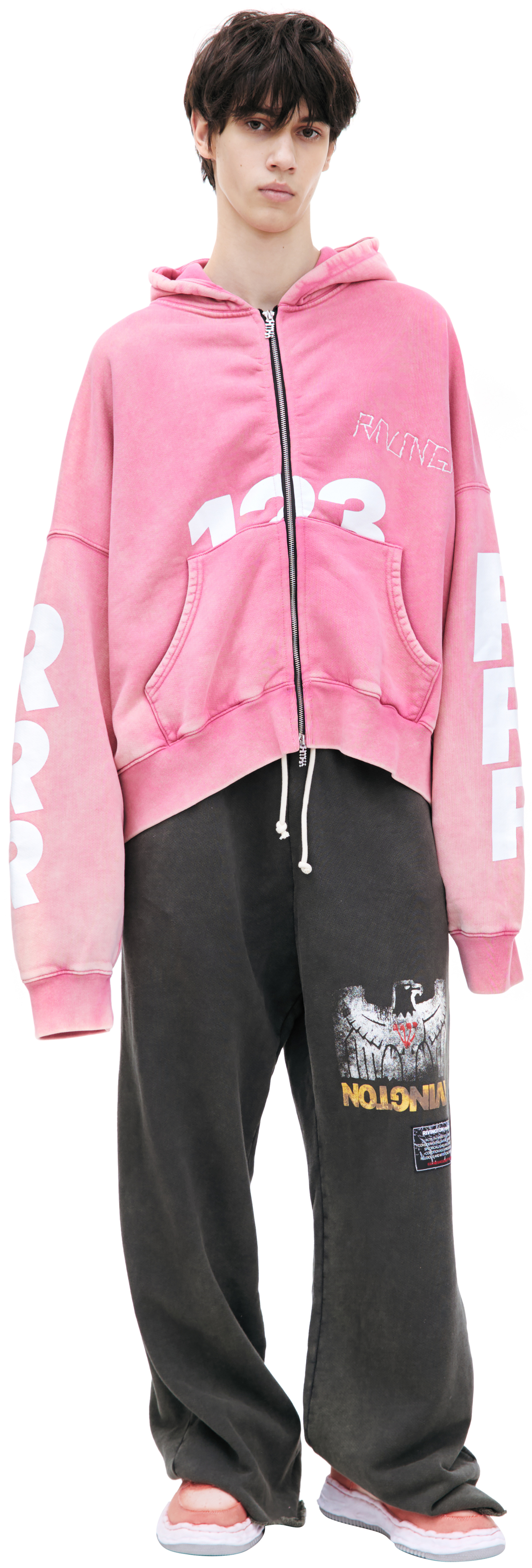 RRR123 Logo Printed Sweatpants