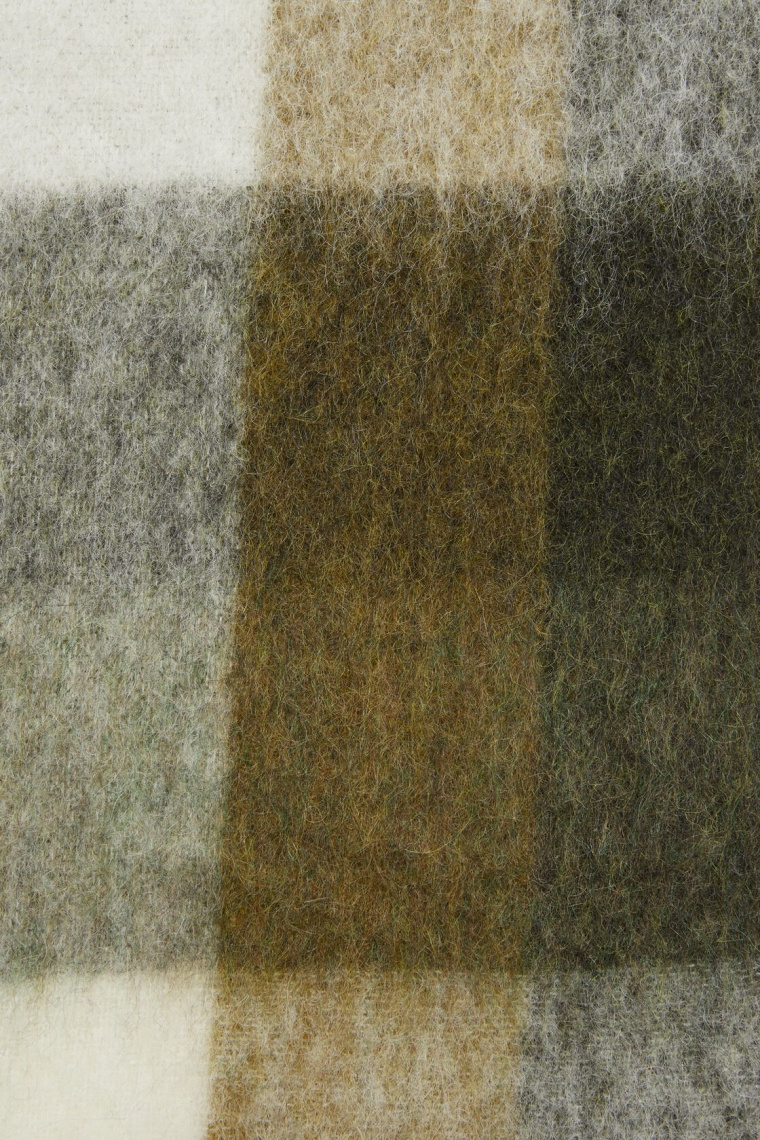 Acne Studios Mohair Checked Scarf