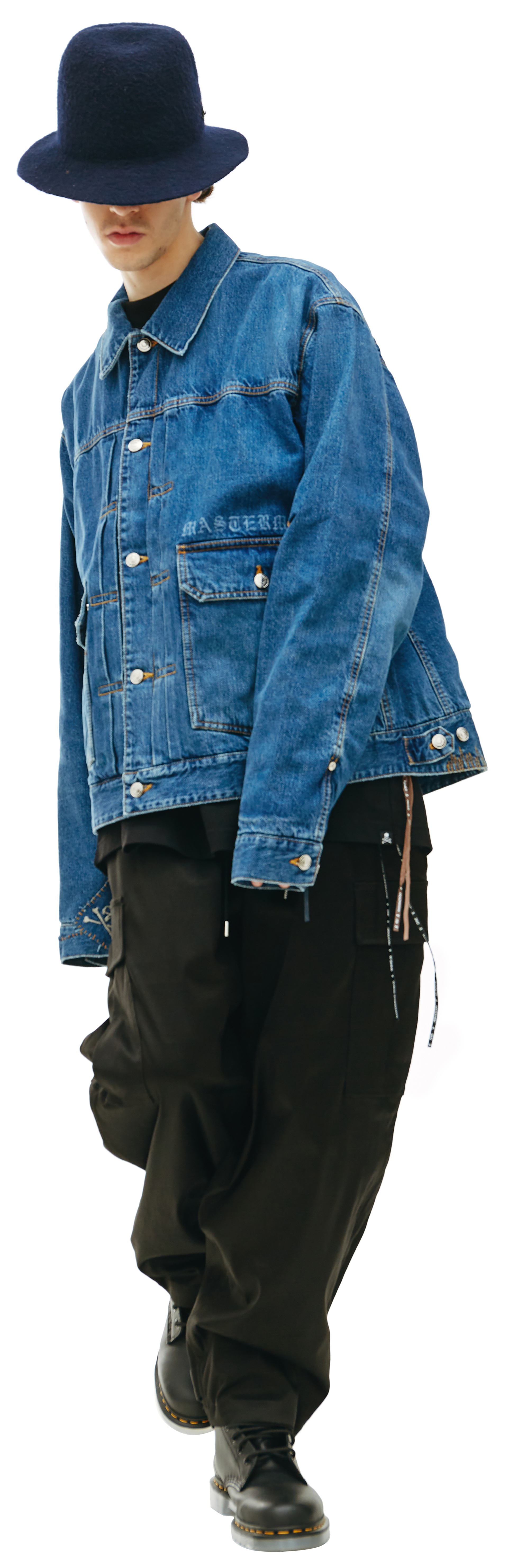 Mastermind WORLD Denim jacket with pockets