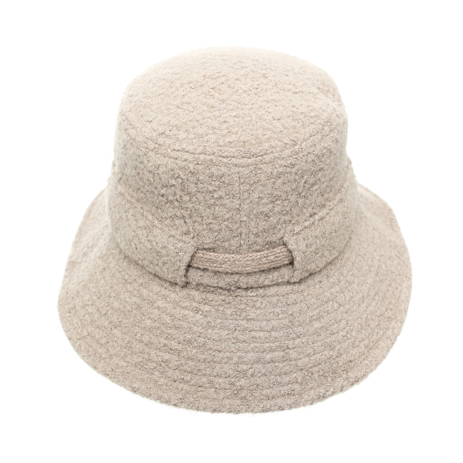 AMI PARIS Beige wool panama