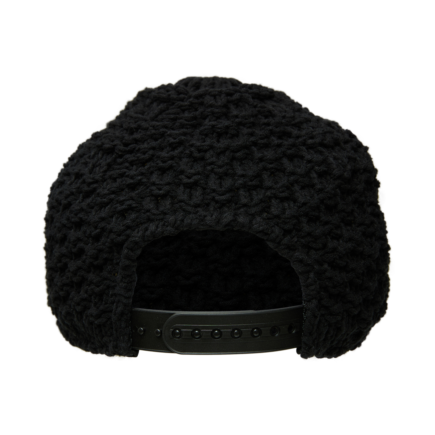 Buy Maison Mihara Yasuhiro women black la knit cap for $500 online