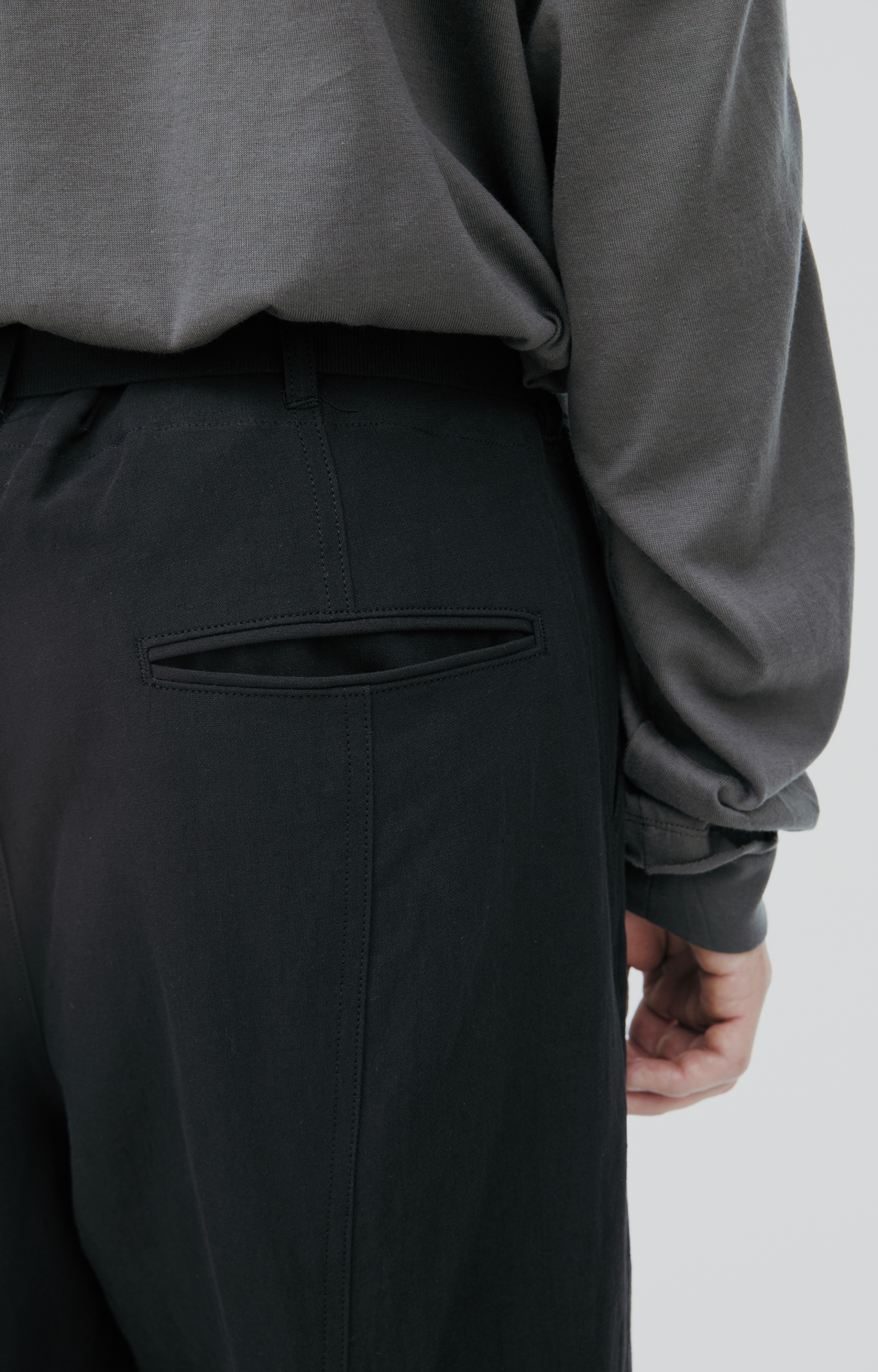 The Viridi-Anne Trousers with a fold down flap