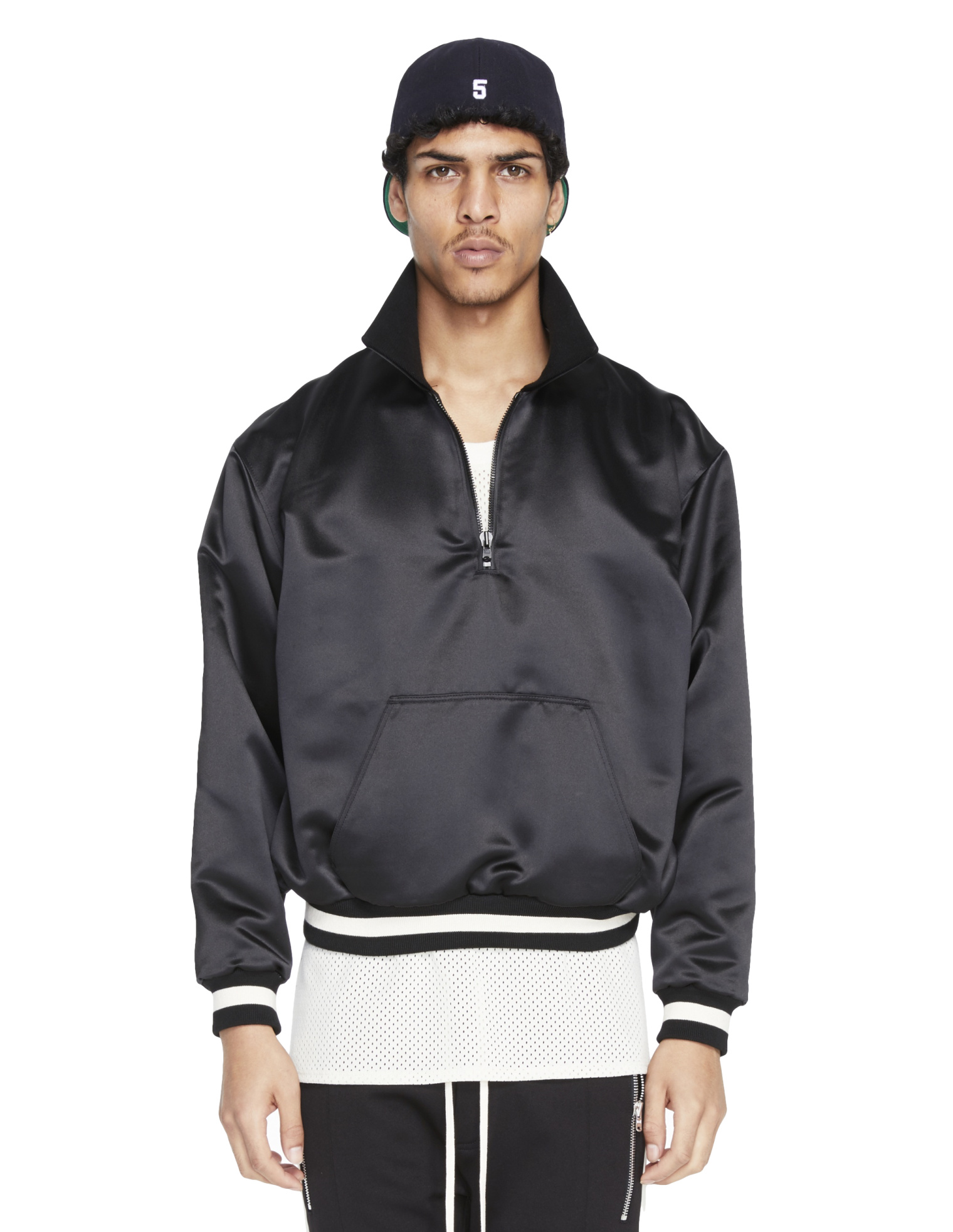 Fear of God Анорак на молнии с логотпом