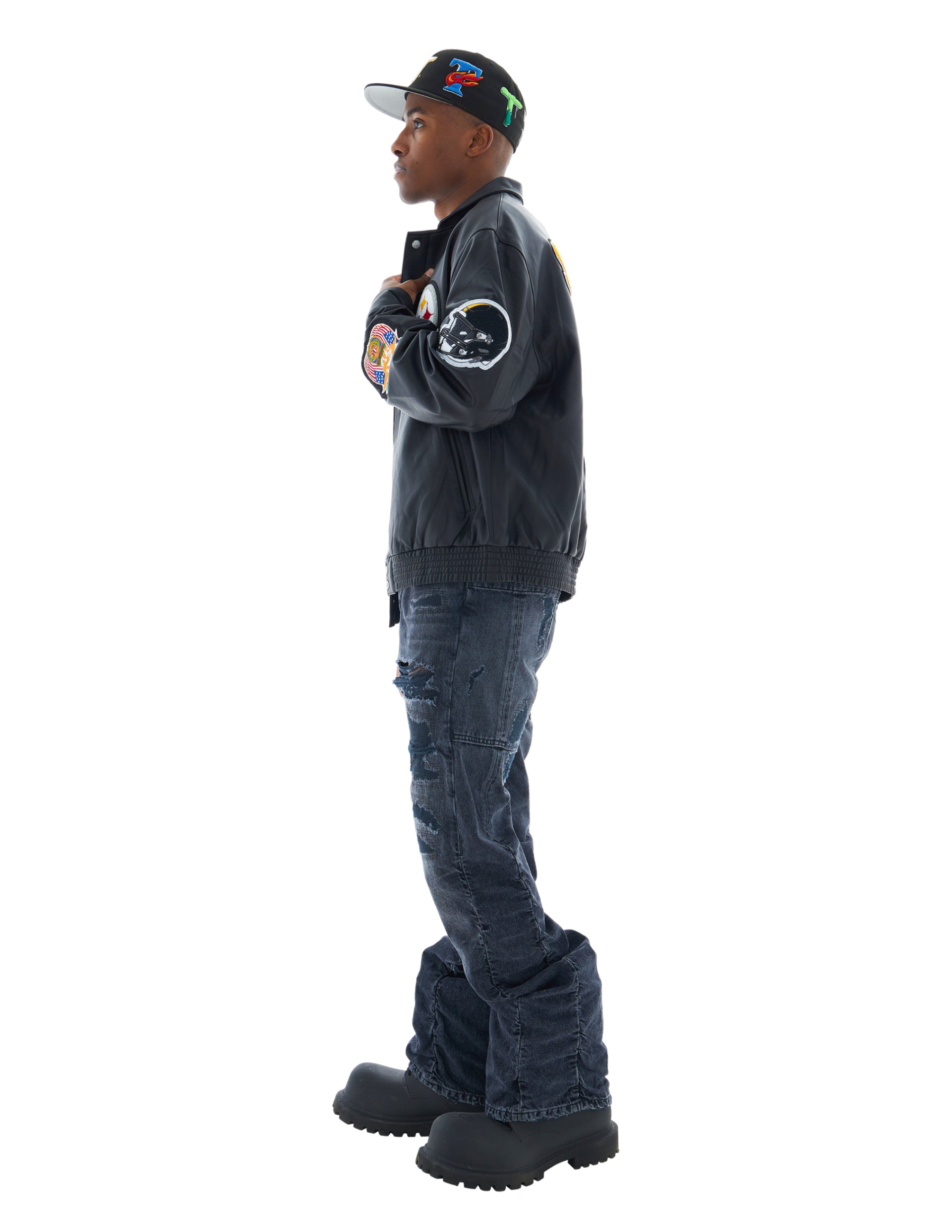 Jeff Hamilton Steelers Bomber Jacket