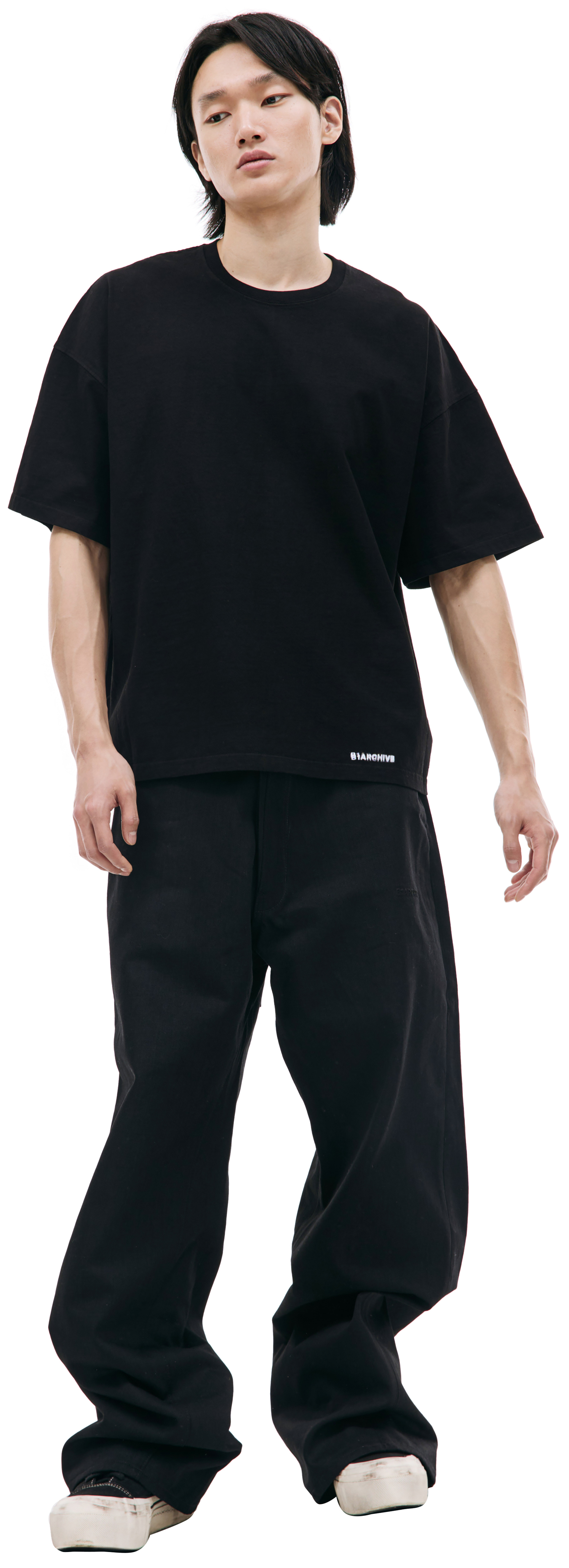 B1ARCHIVE Black oversized t-shirt