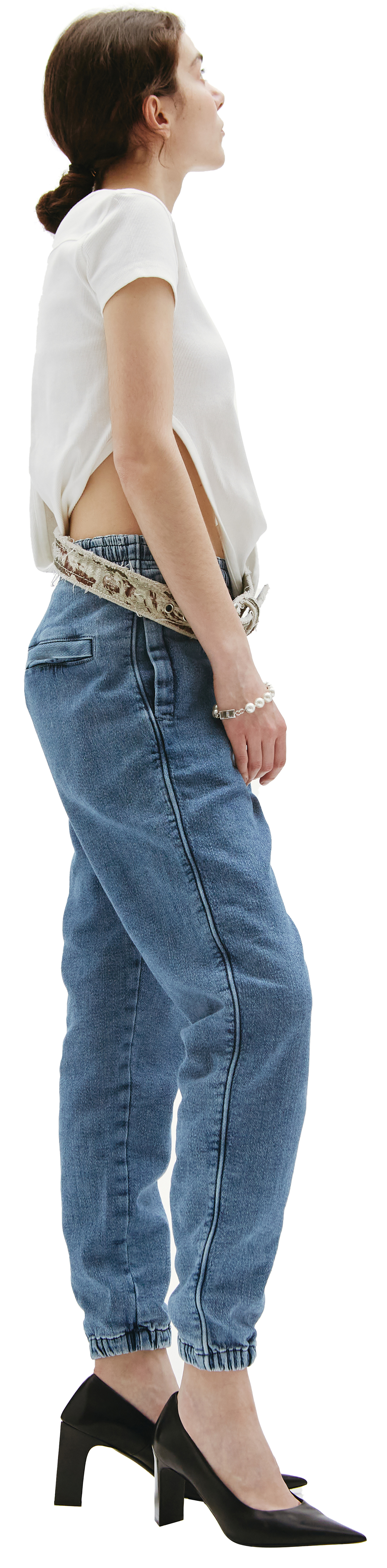 Diesel White T-Holdy shirt