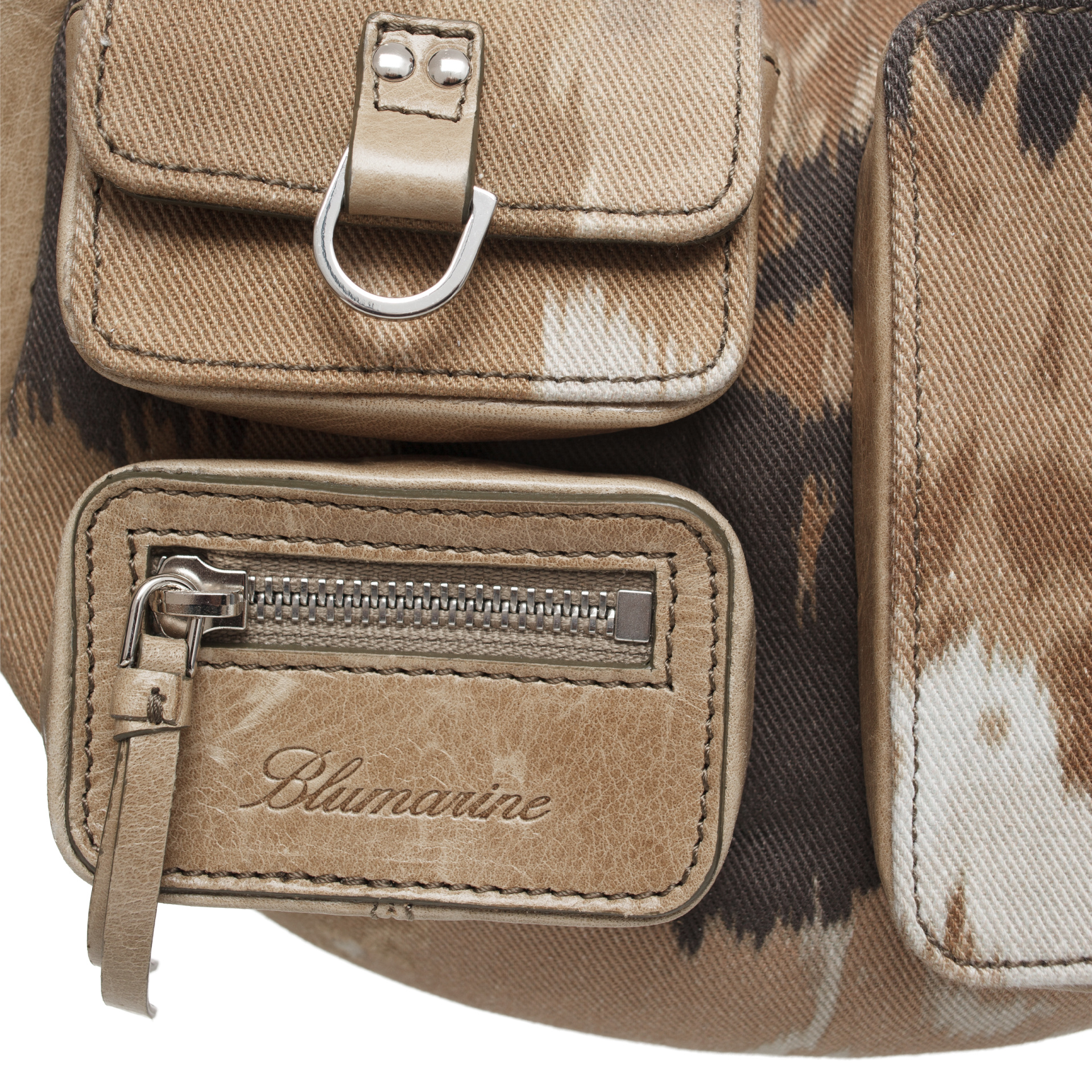 Blumarine Camouflage cargo bag