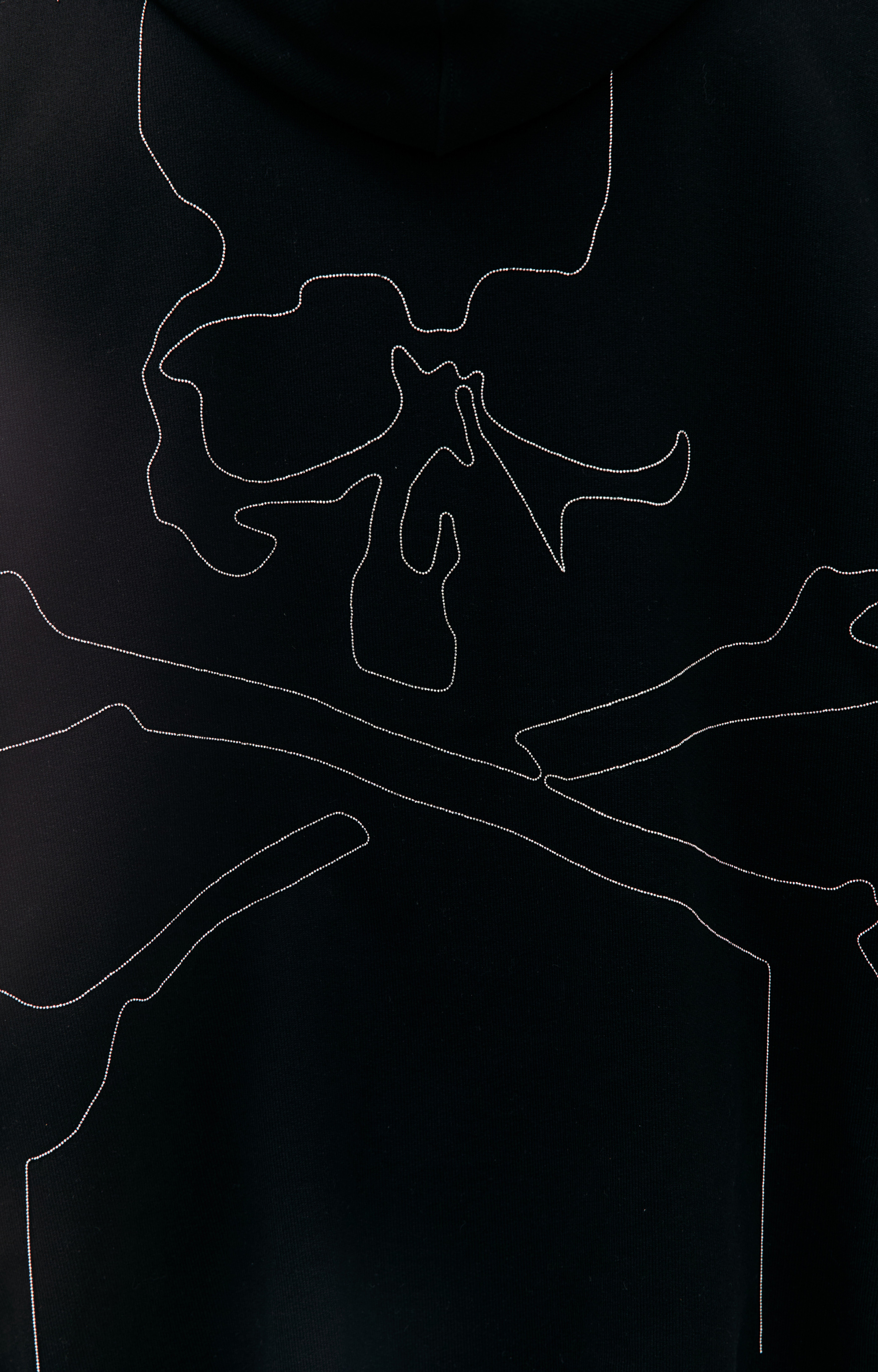 Mastermind WORLD Black zip up hoodie