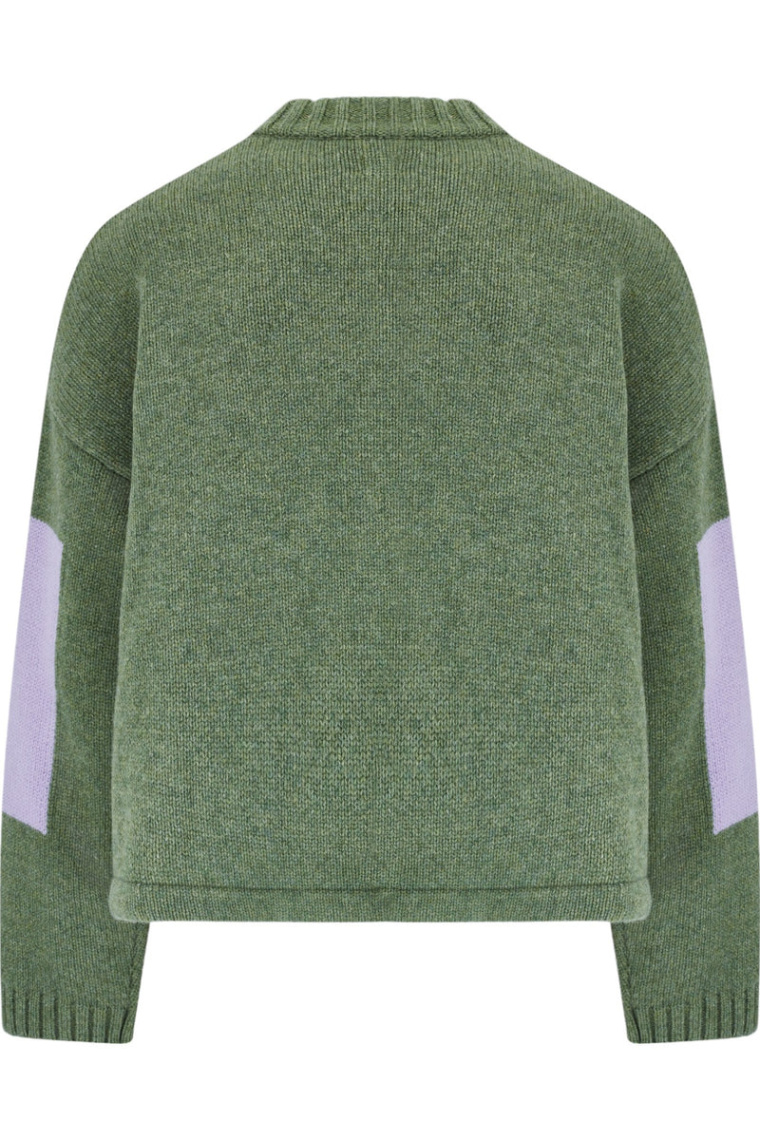 Martine Rose Intarsia Print Sweater