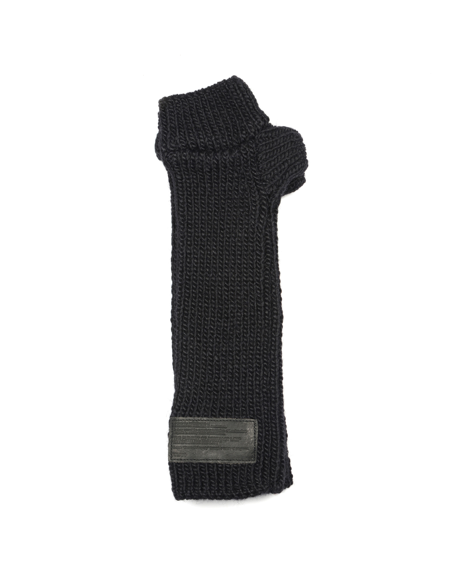 Julius Wool fingerless gloves