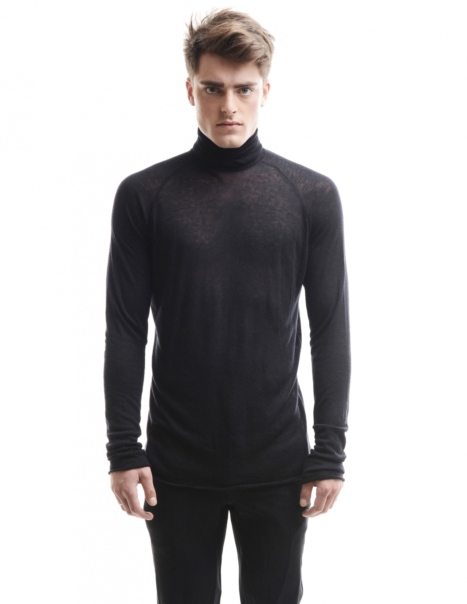 Haider Ackermann Водолазка из шерсти и вискозы
