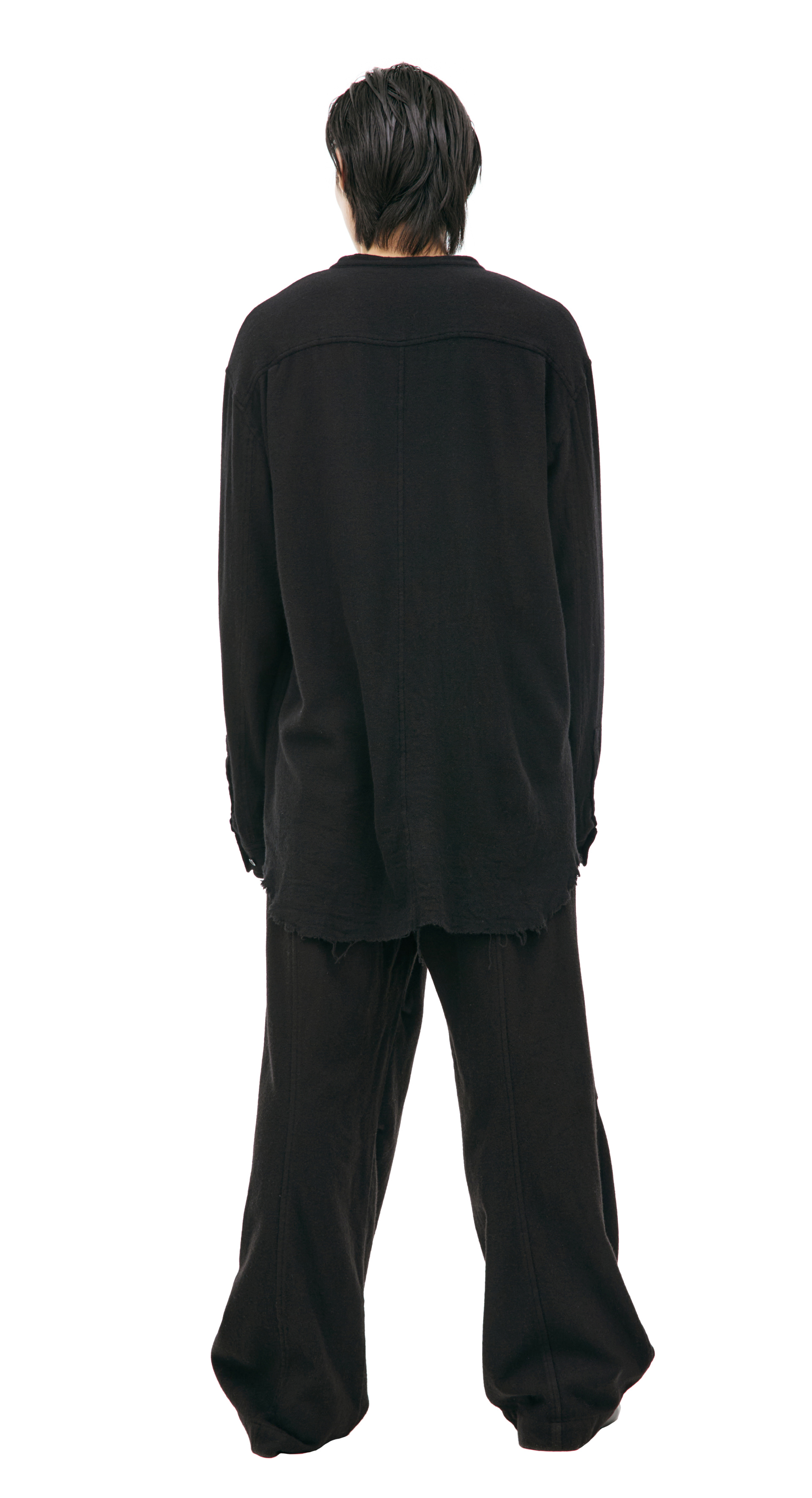 Undercover Black wool shirt