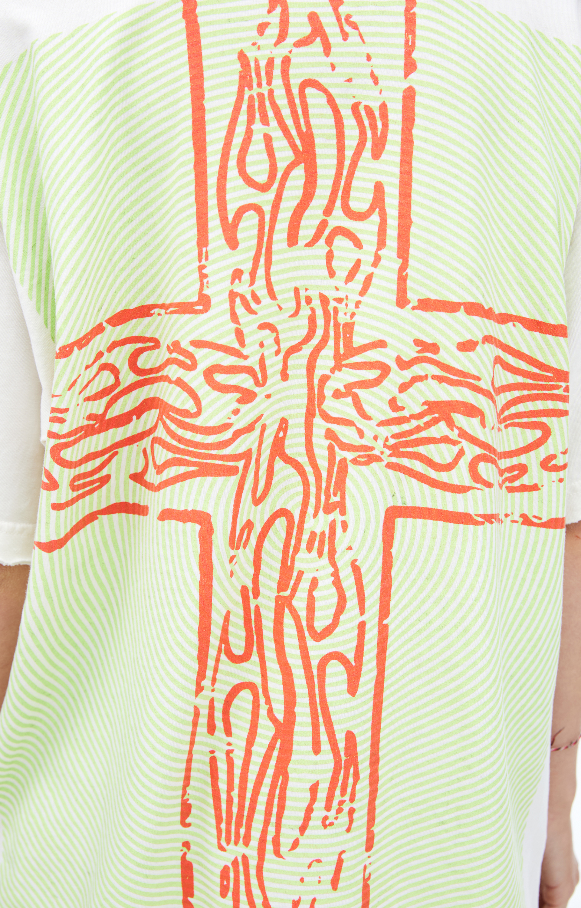 Hellstar White PRinted T-shirt