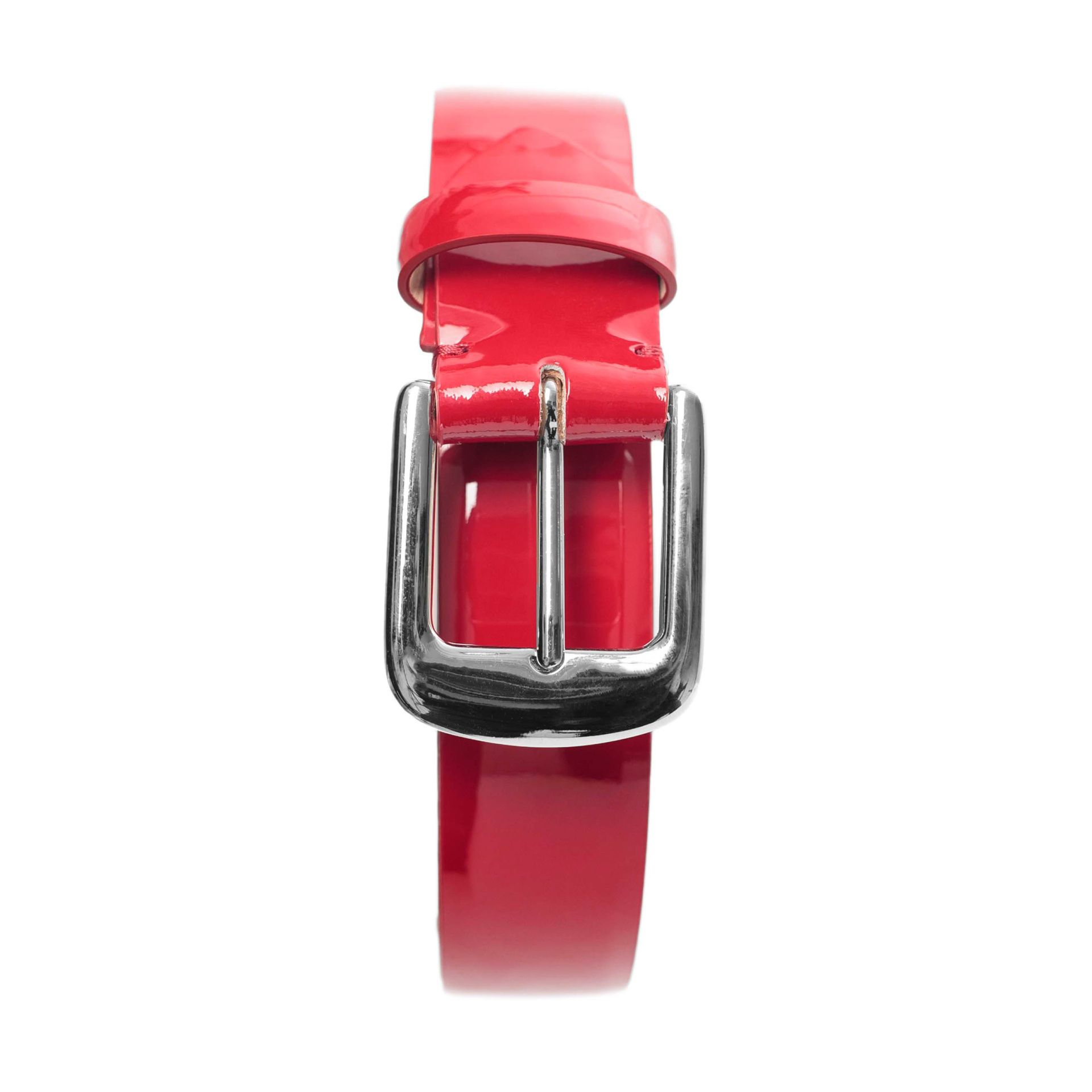 Maison Margiela Red Leather Belt