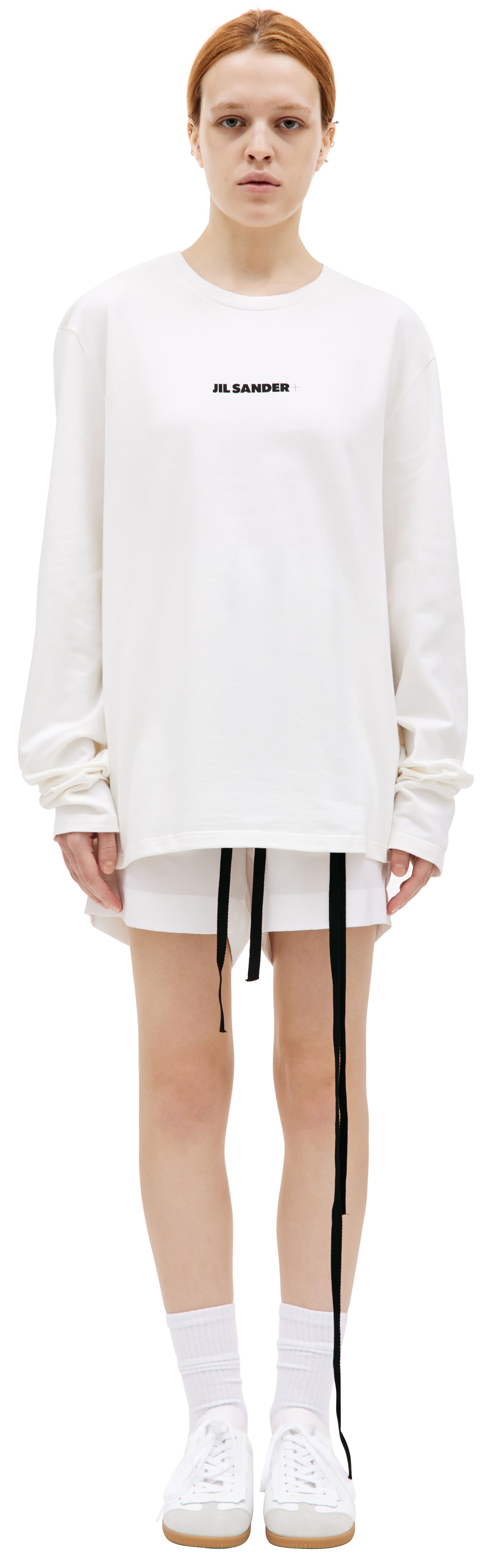 Jil Sander Logo printed longsleeve