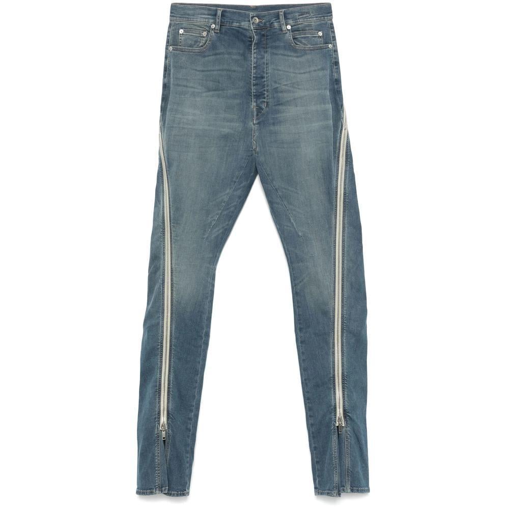 DRKSHDW by Rick Owens Volan Banana High-Rise Denim Pants