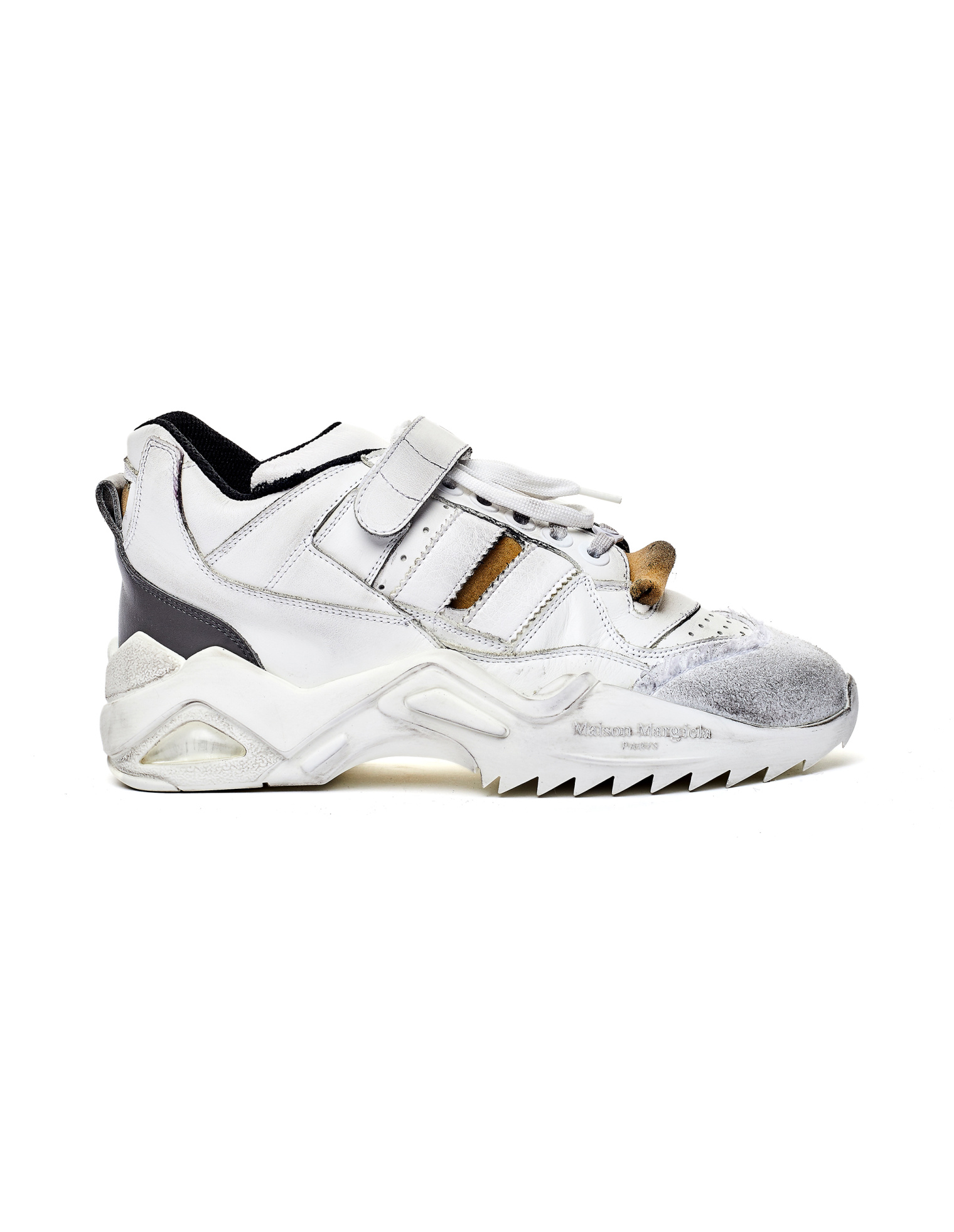 Maison Margiela Кожаные кроссовки Retro Fit