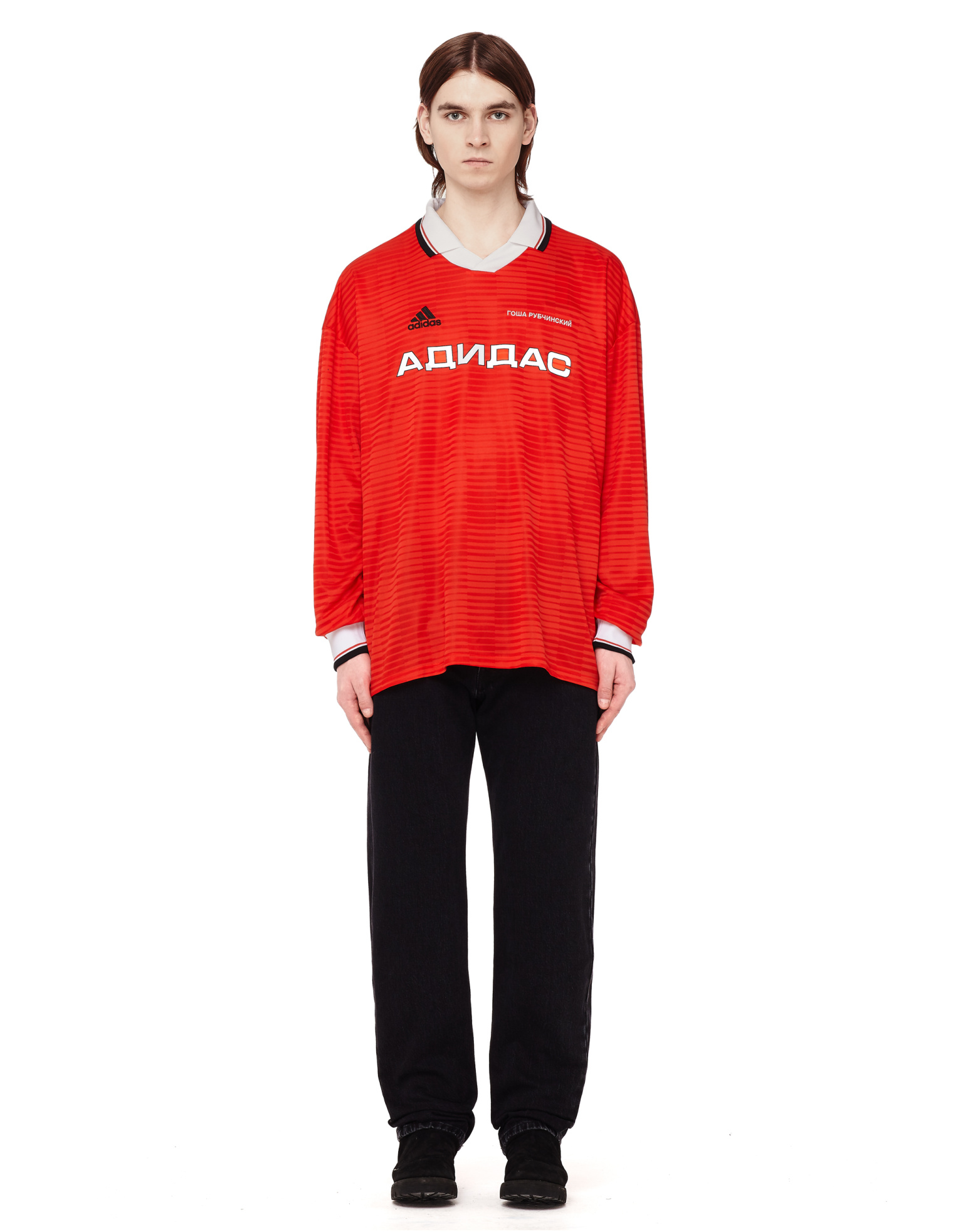Gosha Rubchinskiy Лонгслив-поло adidas