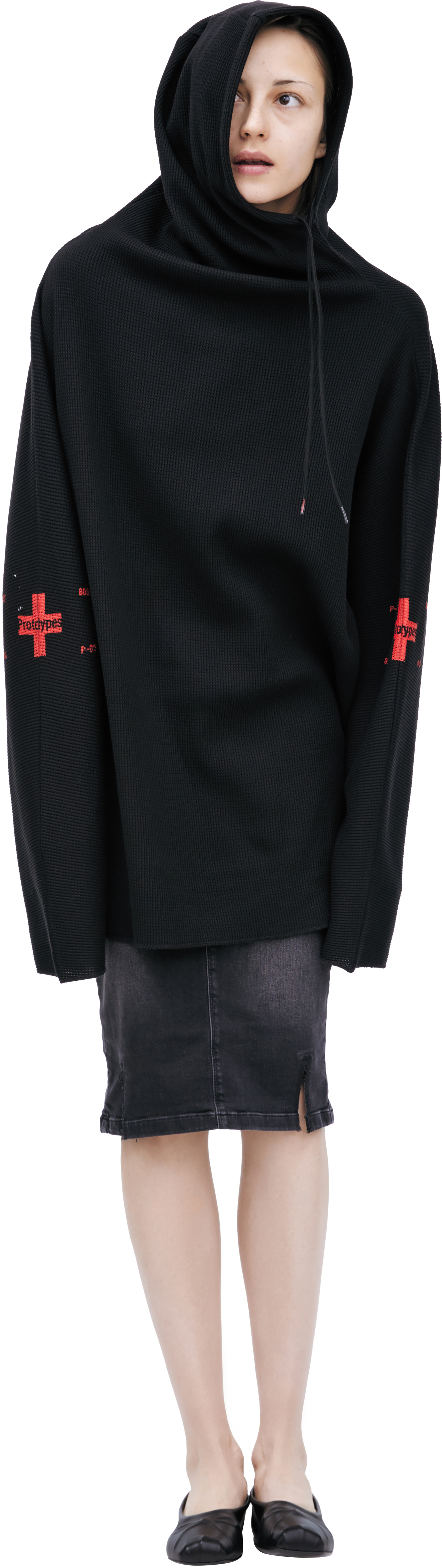 PROTOTYPES Embroidered Logo Hoodie