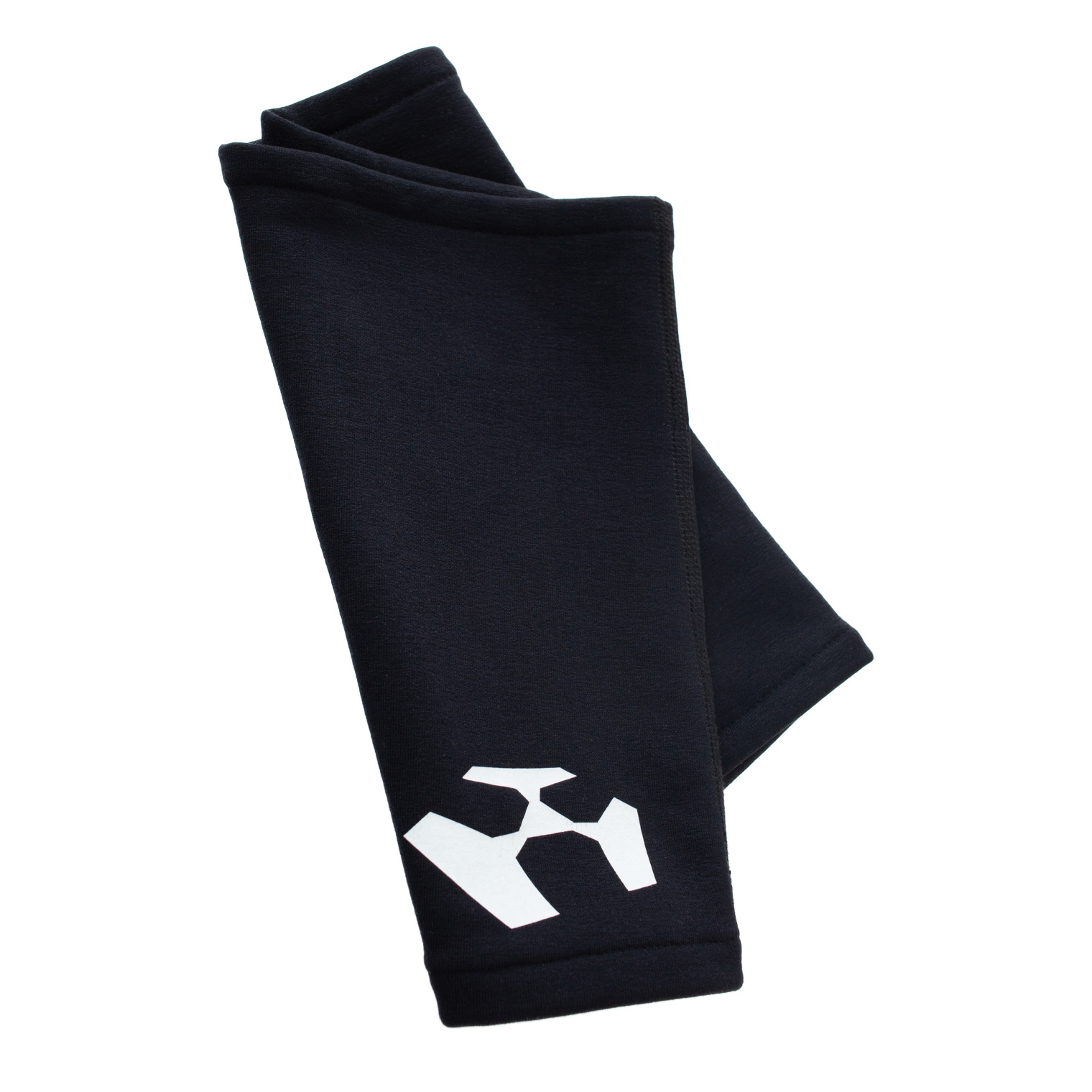 Acronym Black logo snood scarf