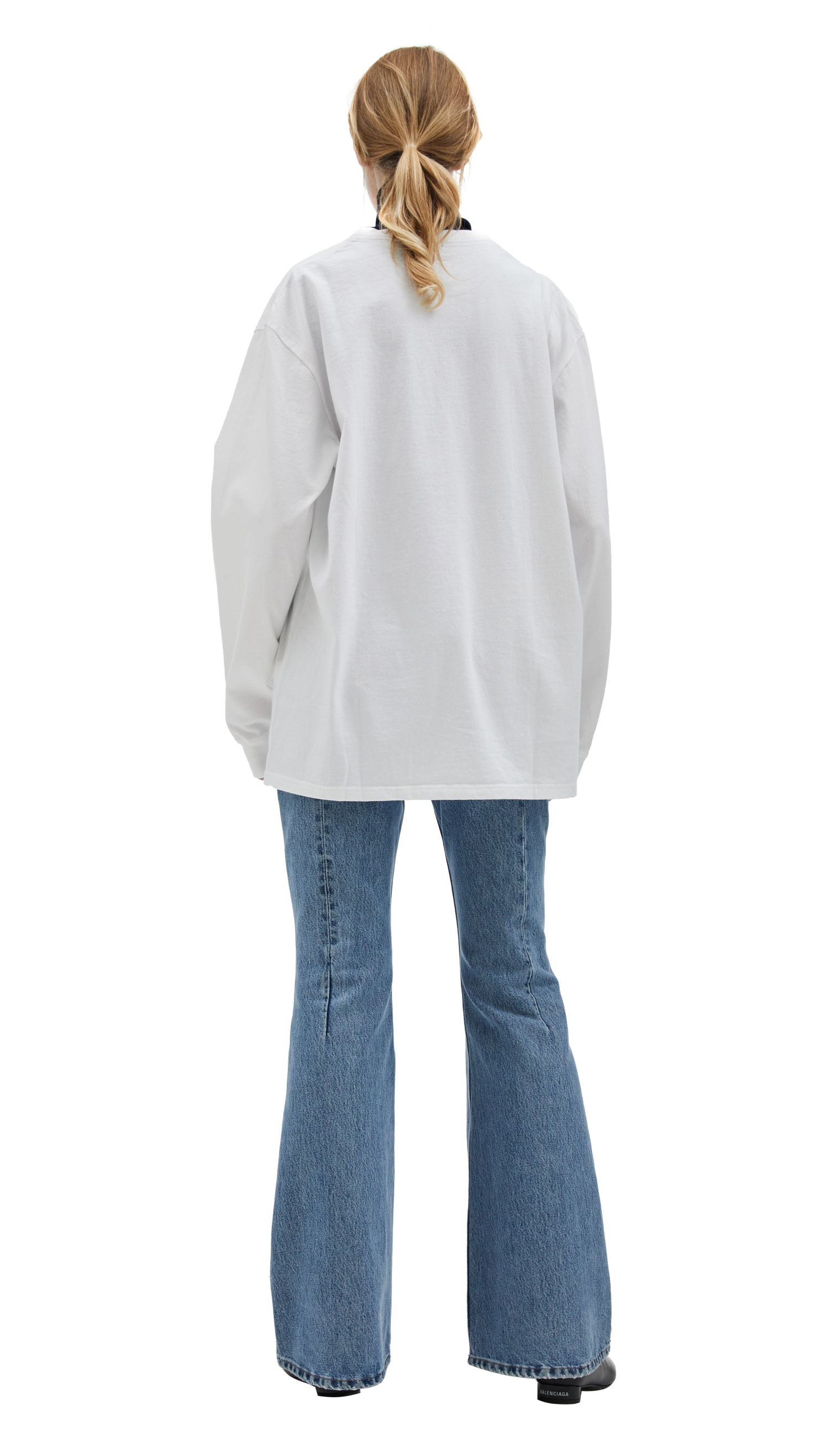 Undercover White Printed Longsleeve