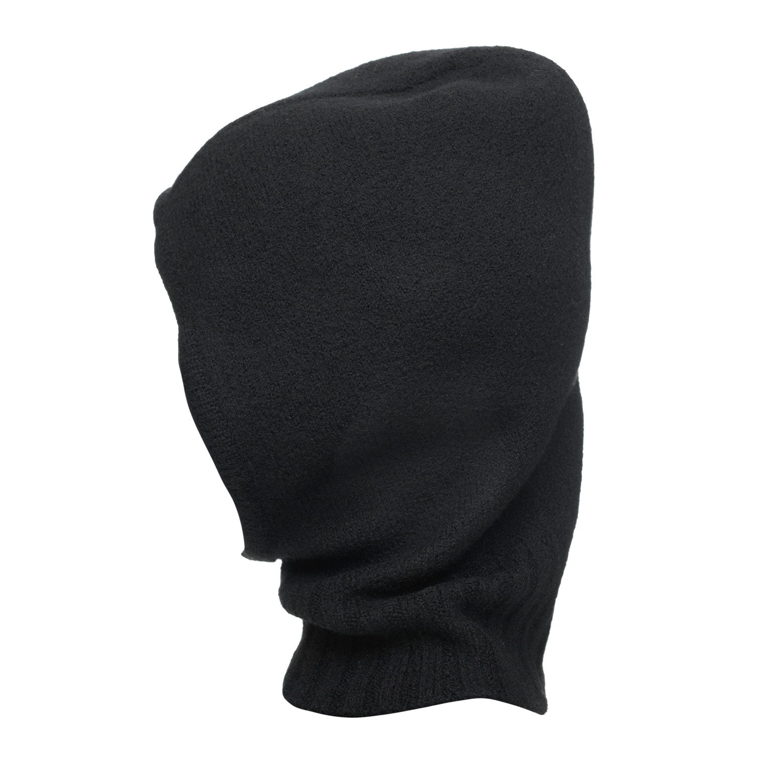 Jil Sander Black wool balaclava