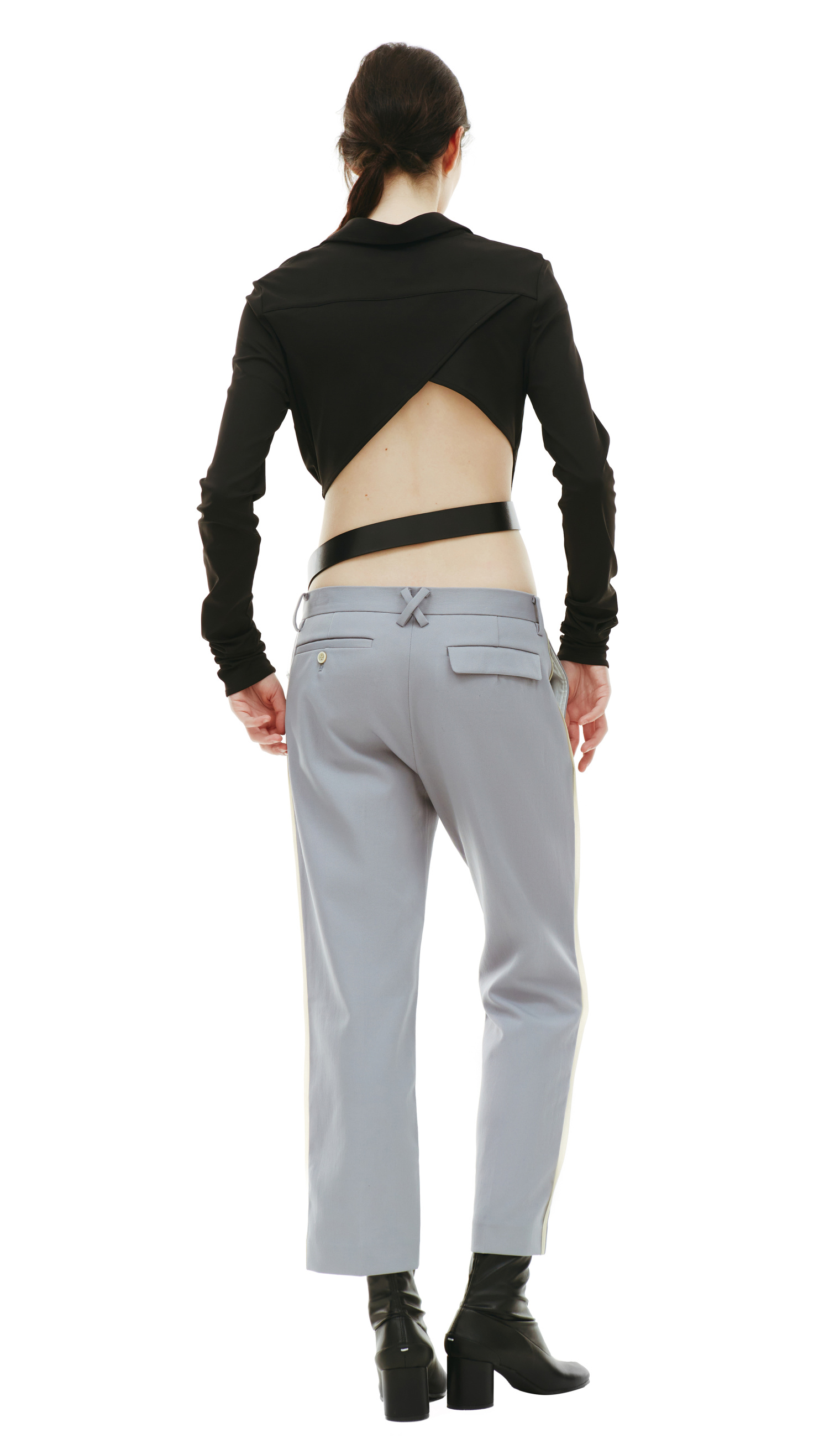 Undercover Grey Polyester Trousers