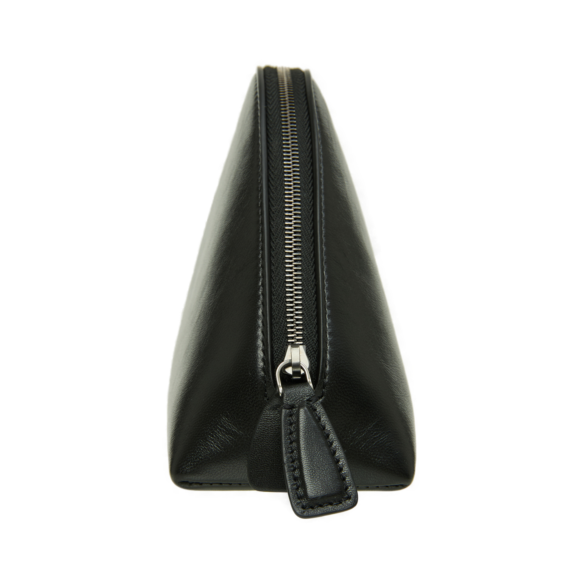 The Row Devon Roche leather clutch